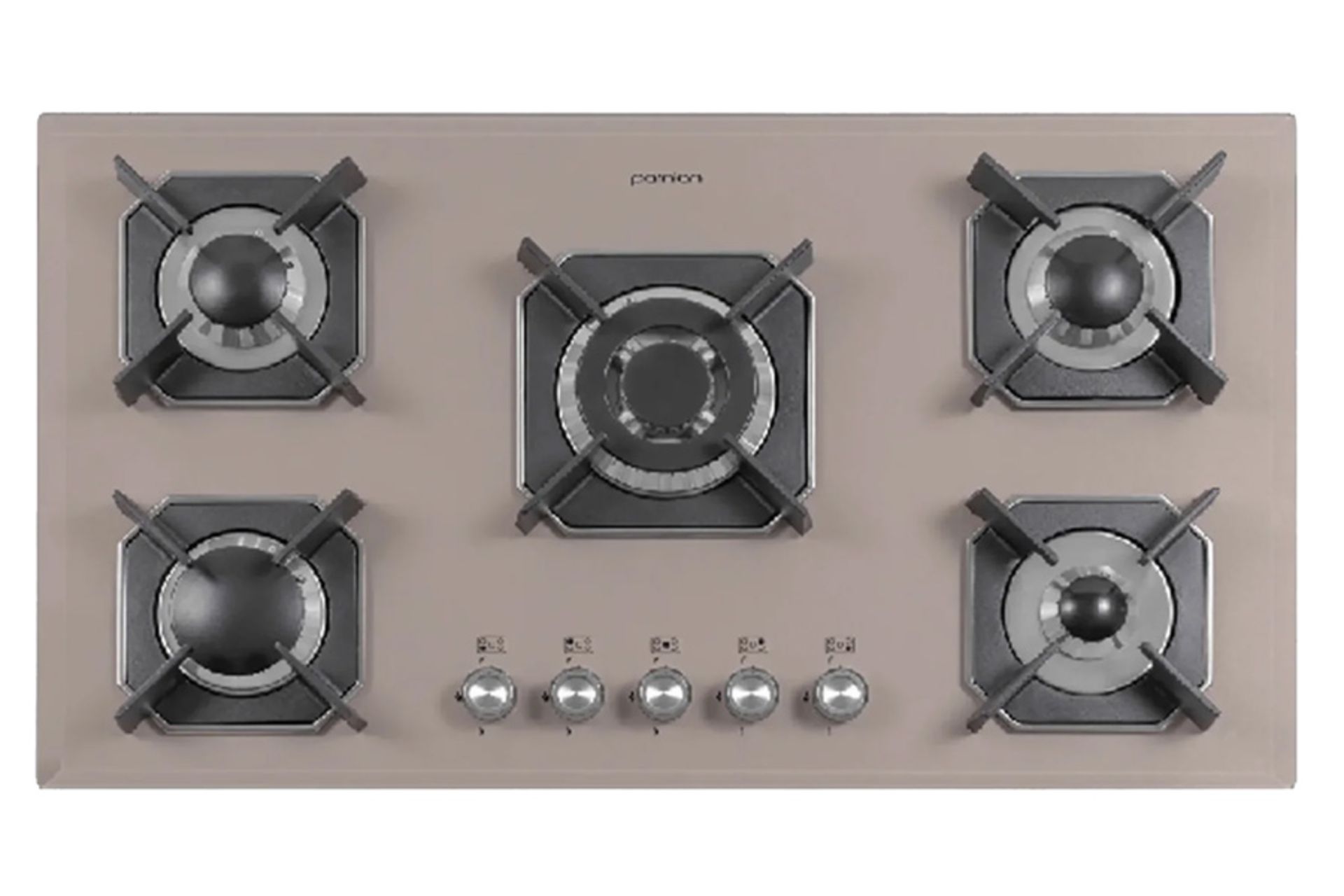 اجاق گاز صفحه ای و رومیزی پرنیان استیل PB 5209 BE نمای بالا