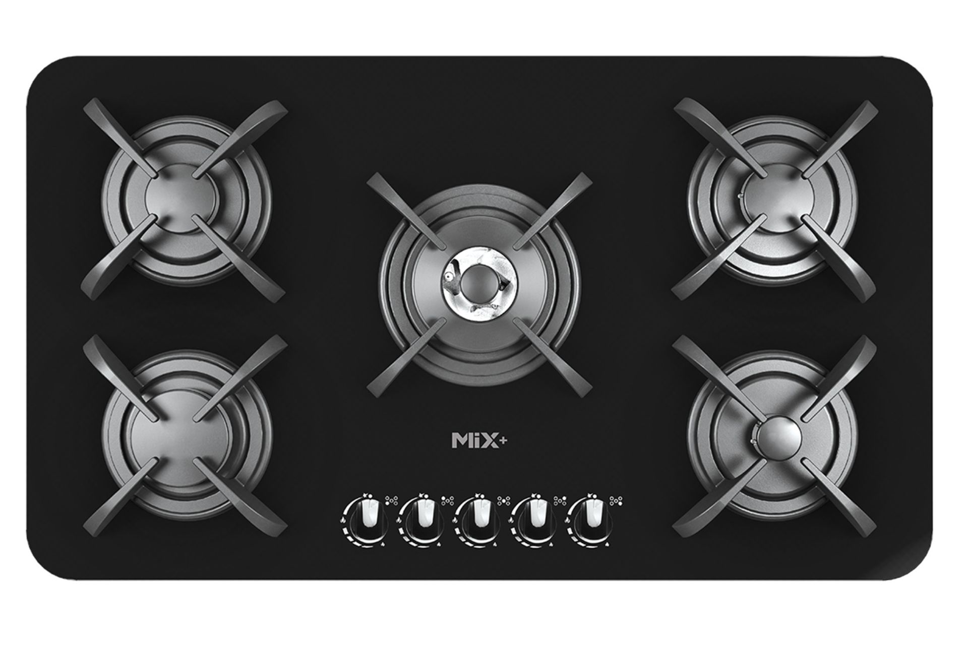 اجاق گاز صفحه ای و رومیزی میکس پلاس PARDYC B نمای بالا