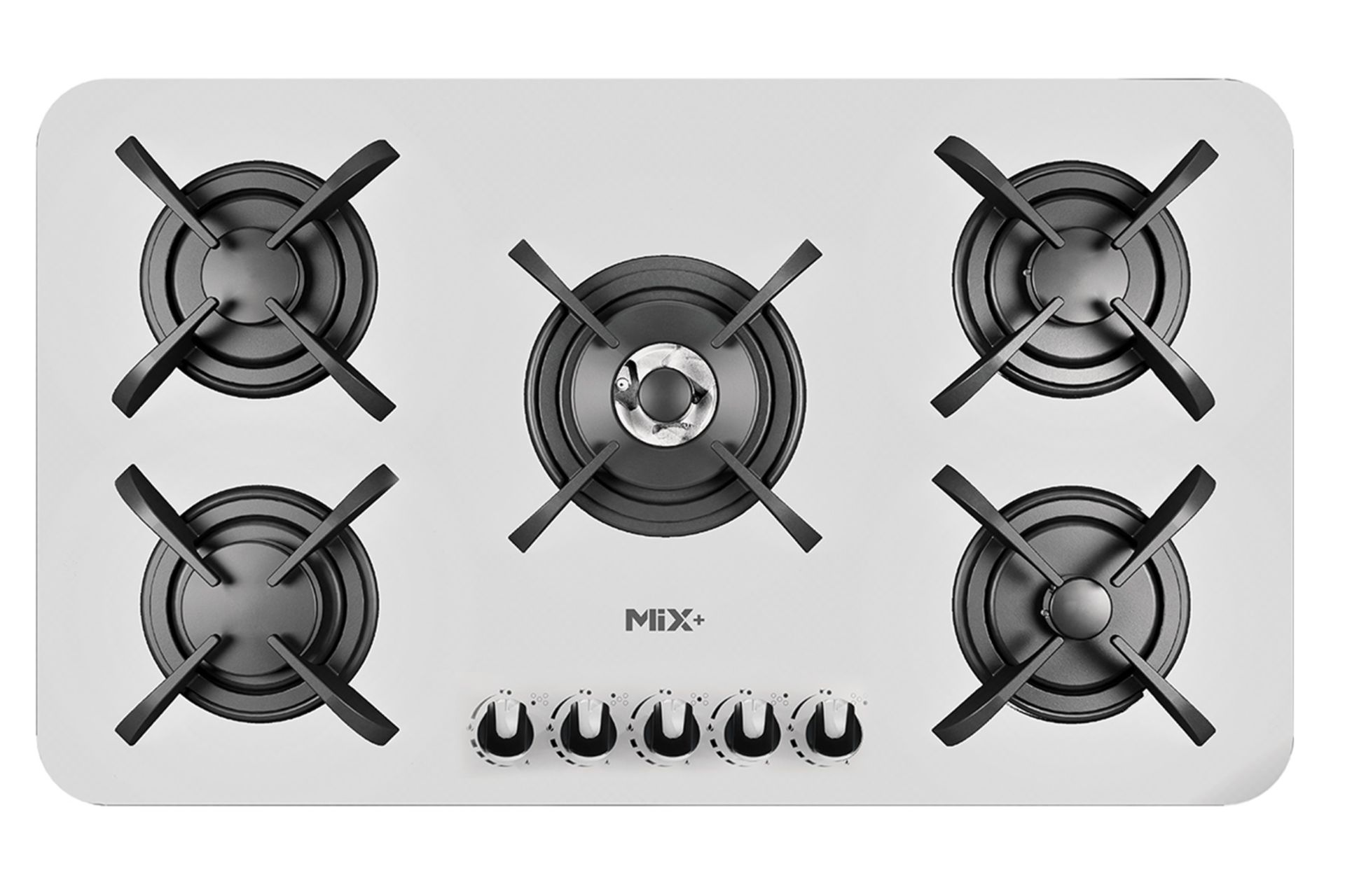 اجاق گاز صفحه ای و رومیزی میکس پلاس PARDYC W نمای بالا