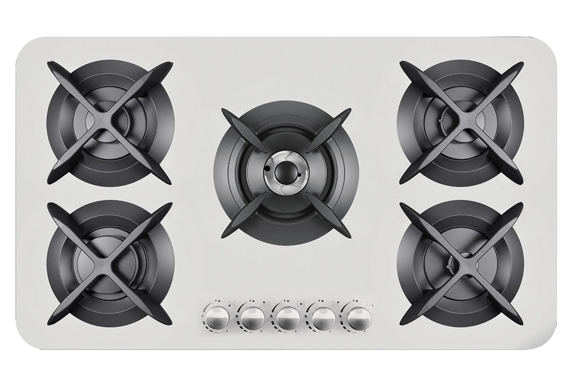 اجاق گاز صفحه ای و رومیزی میکس پلاس APPLE W نمای بالا