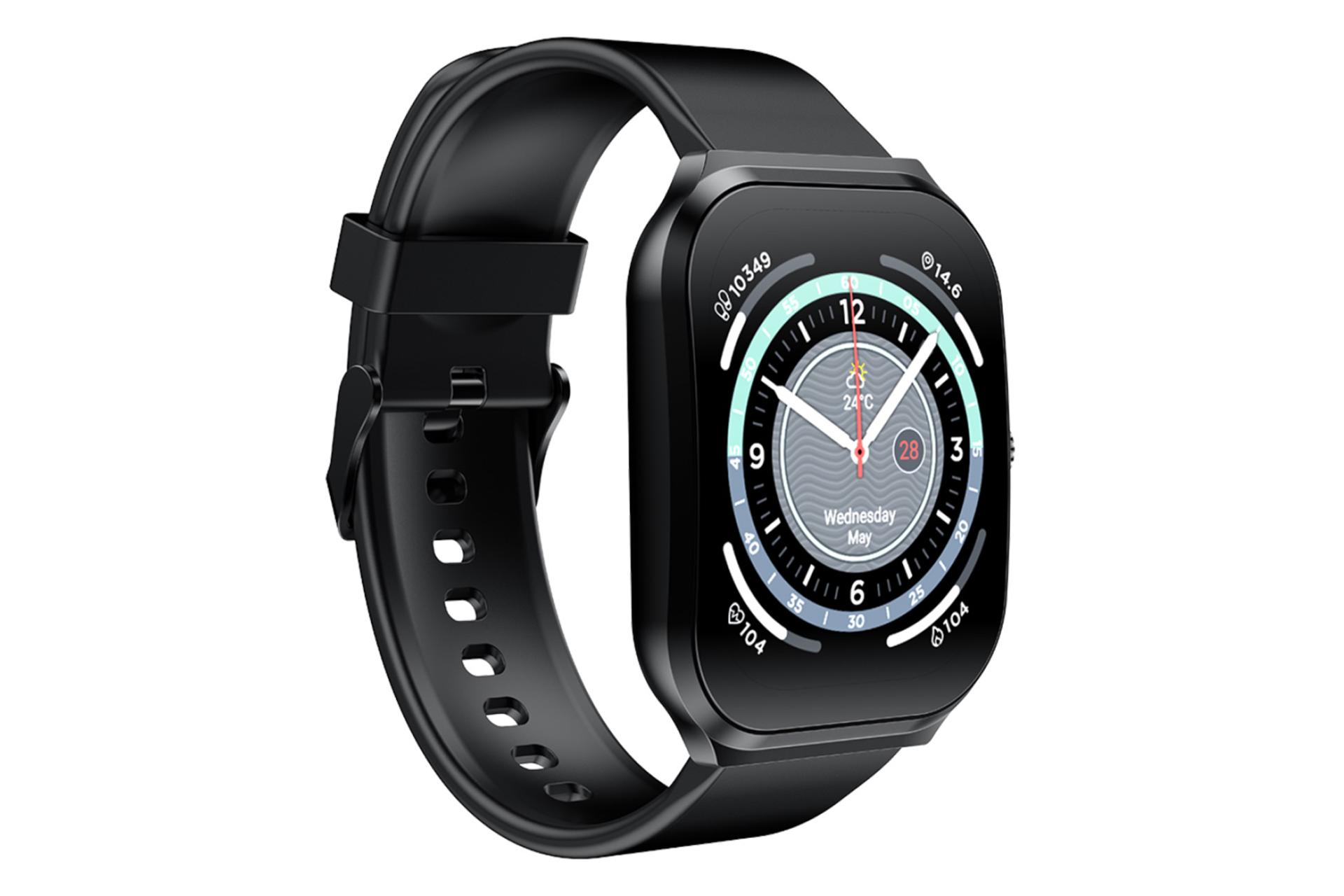 نمای سمت چپ ساعت هوشمند اینفینیکس XWATCH 3 Plus