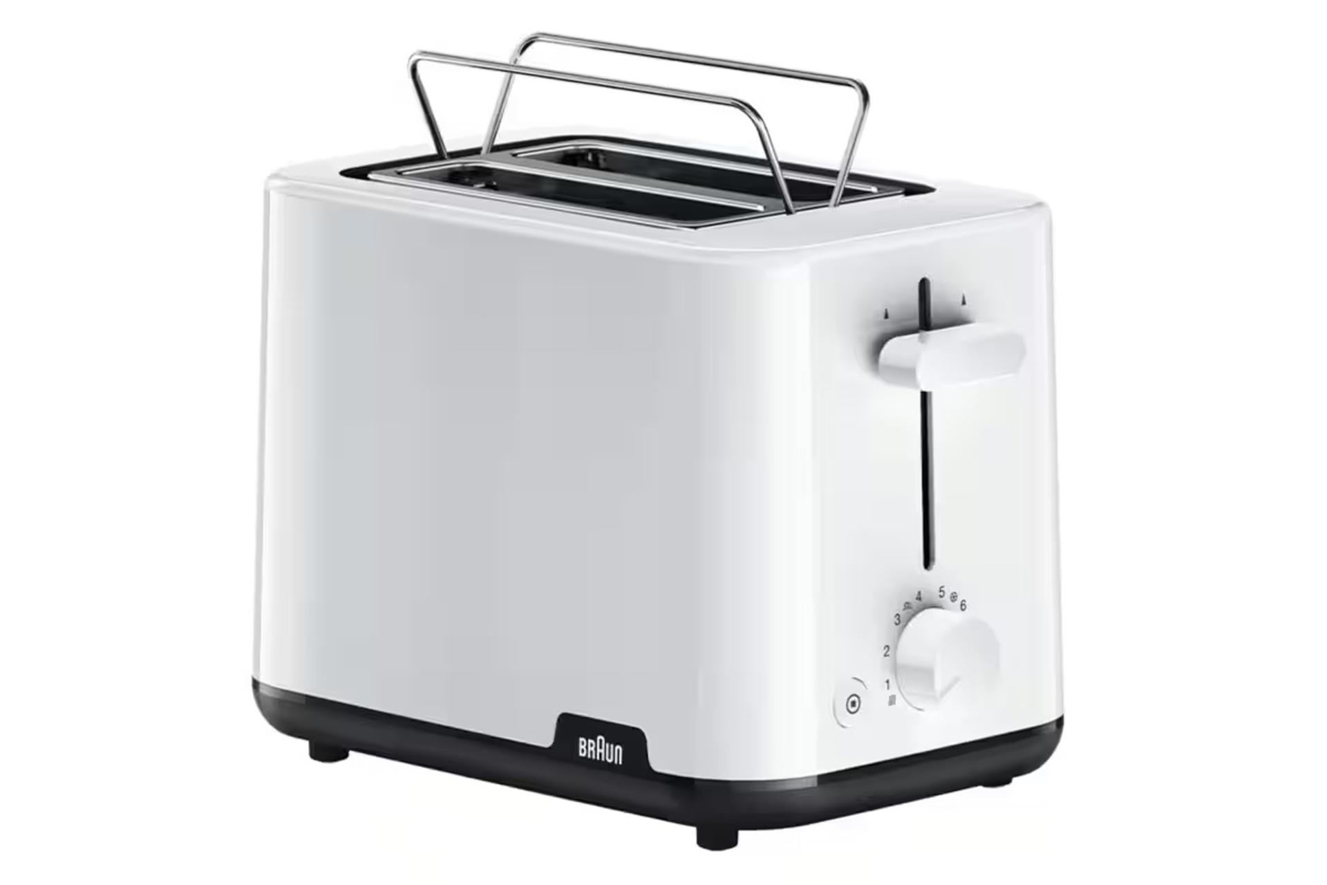 توستر براون HT 1010 رنگ سفید