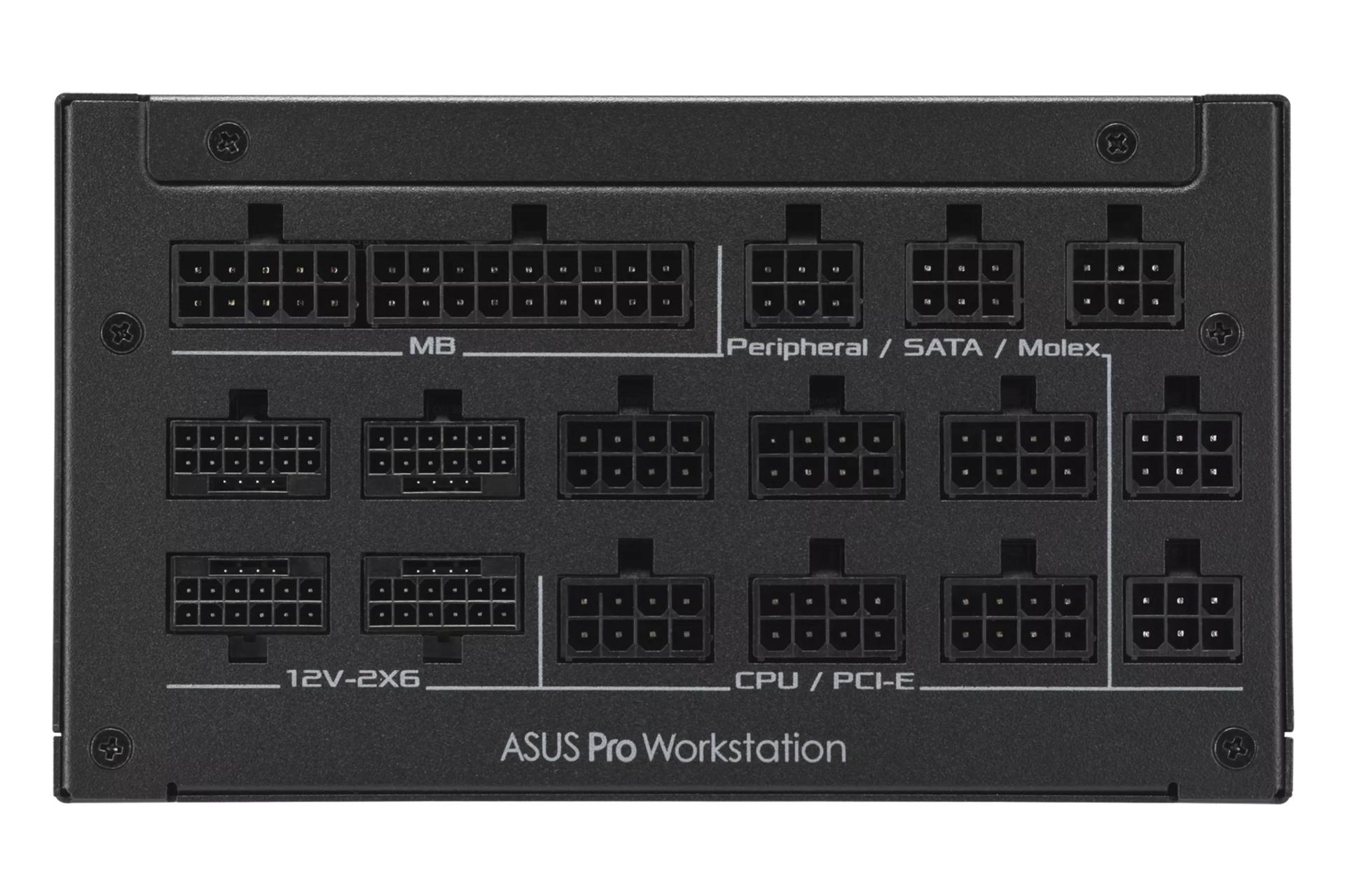 کانکتور پاور کامپیوتر ایسوس Pro WS 2200W Platinum با توان 2200 وات