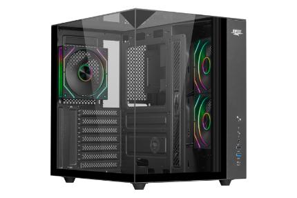 کیس کامپیوتر اوست AQ-15TG-B رنگ مشکی