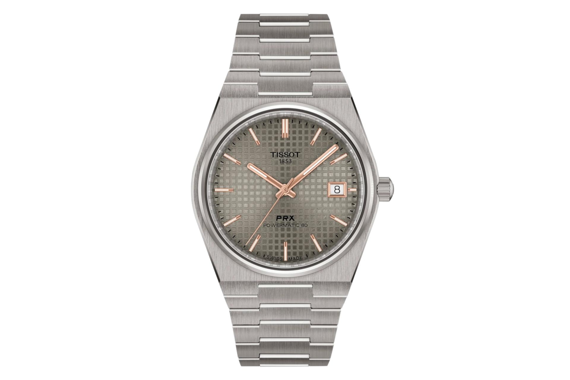 ساعت مچی مردانه تیسوت Tissot PRX Titanium 38mm T137.807.44.061.00
