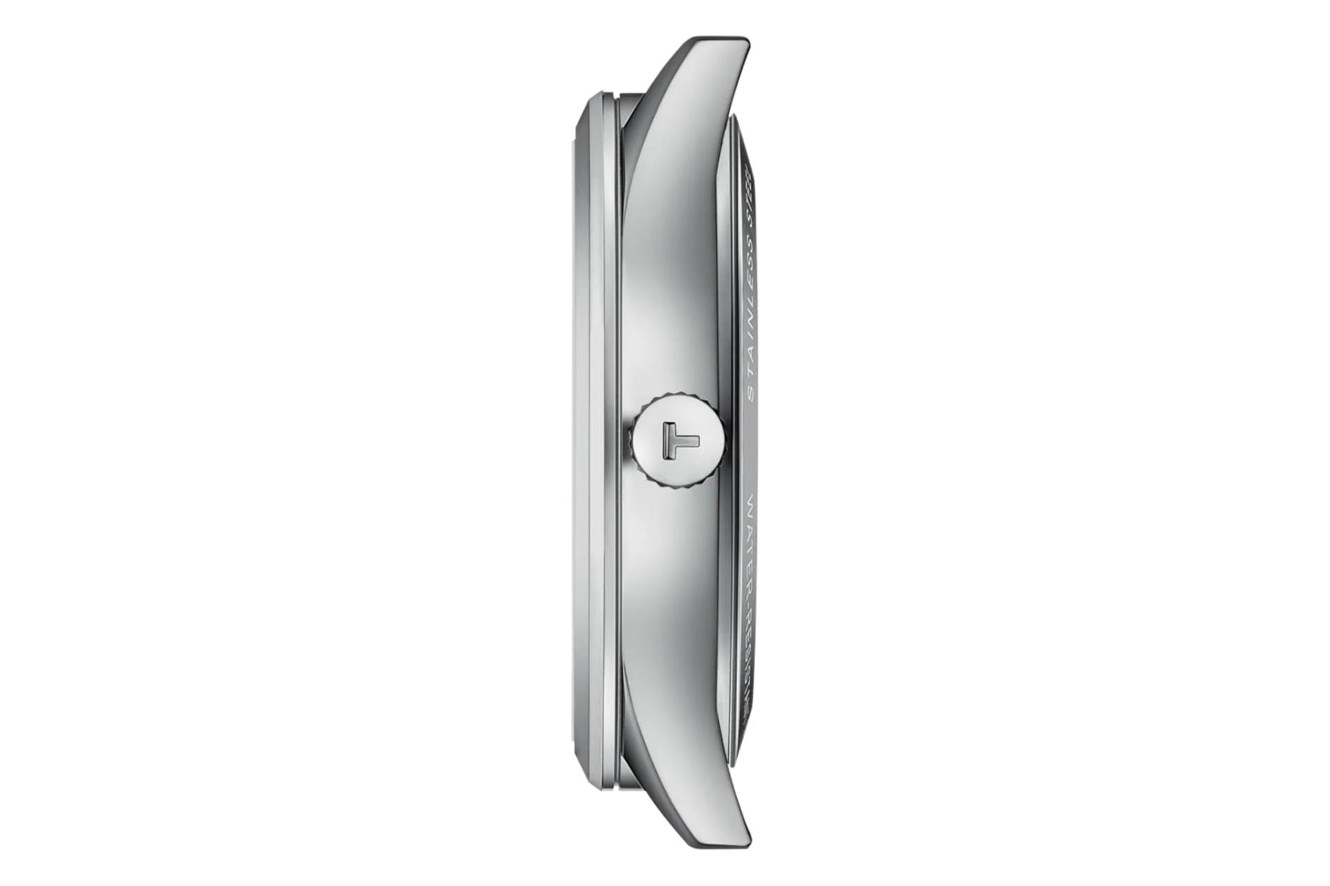 نمای جانبی ساعت مچی مردانه تیسوت Tissot Classic Dream 40mm T158.407.11.051.00