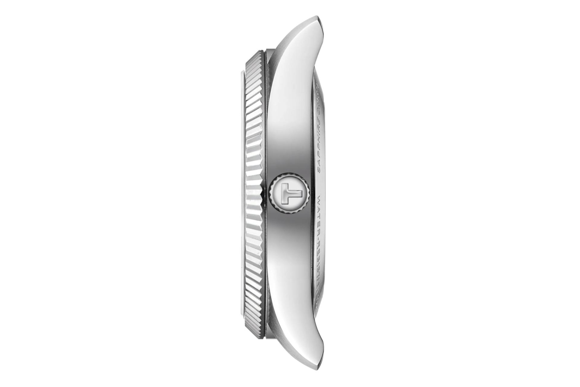 نمای جانبی ساعت مچی مردانه تیسوت Tissot Ballade 39mm T156.408.11.043.00