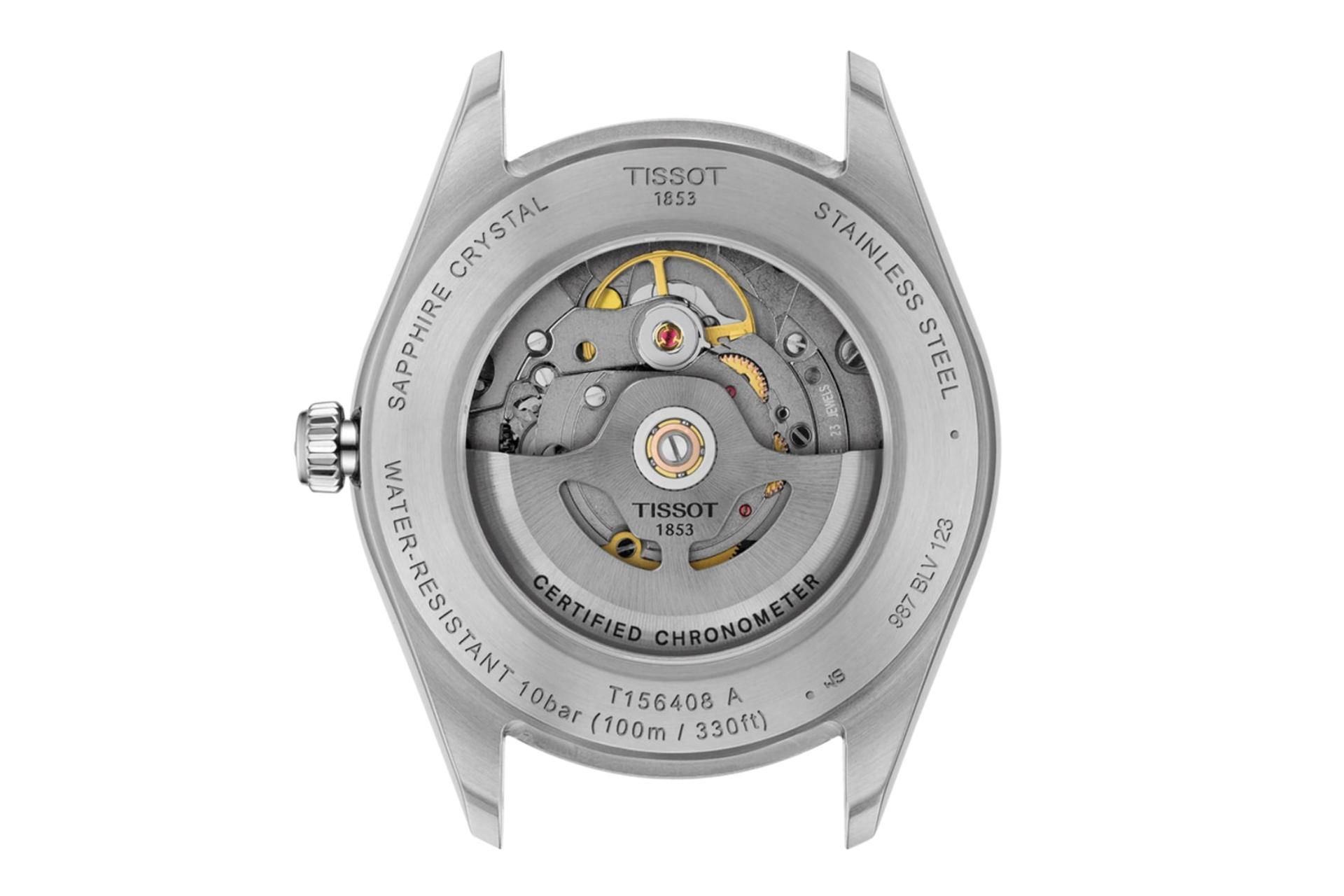 پشت ساعت مچی مردانه تیسوت Tissot Ballade 39mm T156.408.11.043.00