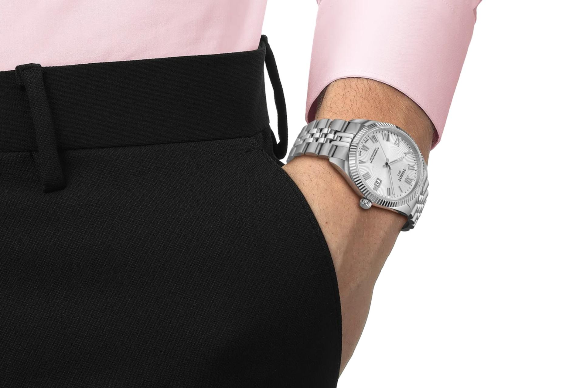 کاربری ساعت مچی مردانه تیسوت Tissot Ballade 39mm T156.408.11.033.00