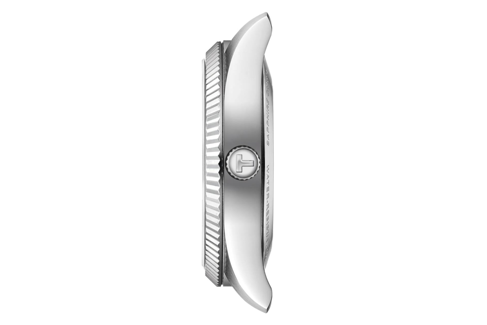 نمای جانبی ساعت مچی مردانه تیسوت Tissot Ballade 39mm T156.408.11.093.00