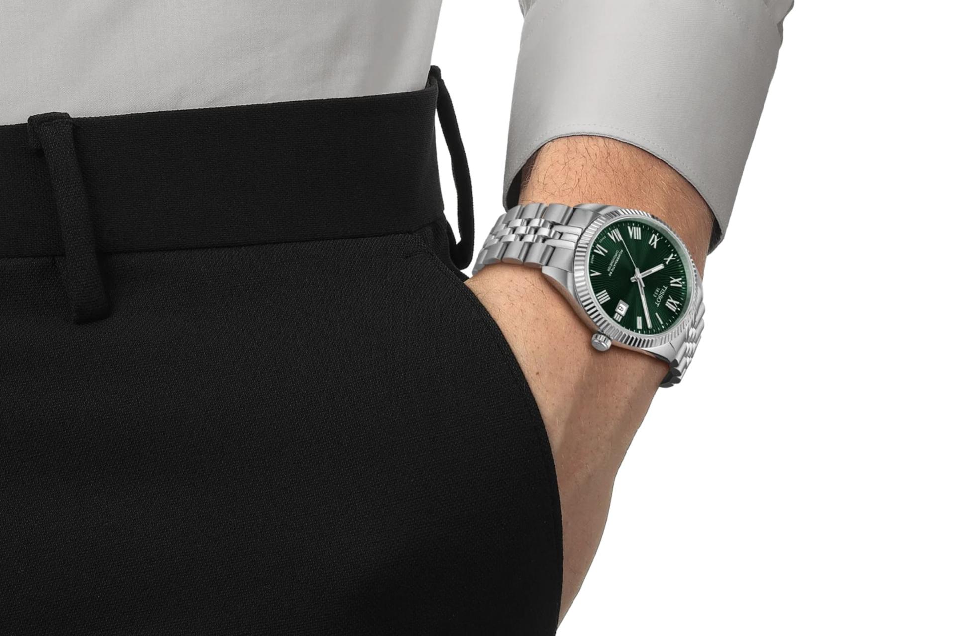 کاربری ساعت مچی مردانه تیسوت Tissot Ballade 39mm T156.408.11.093.00