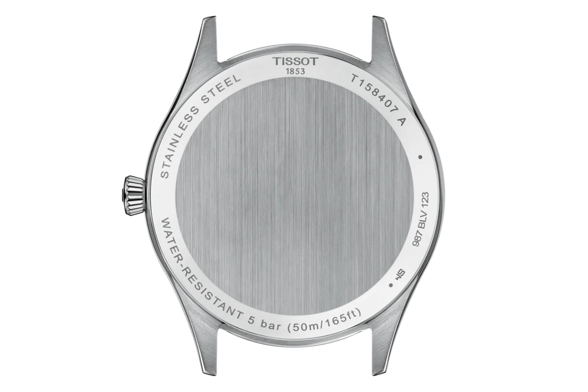 پشت ساعت مچی مردانه تیسوت Tissot Classic Dream 40mm T158.407.11.031.00