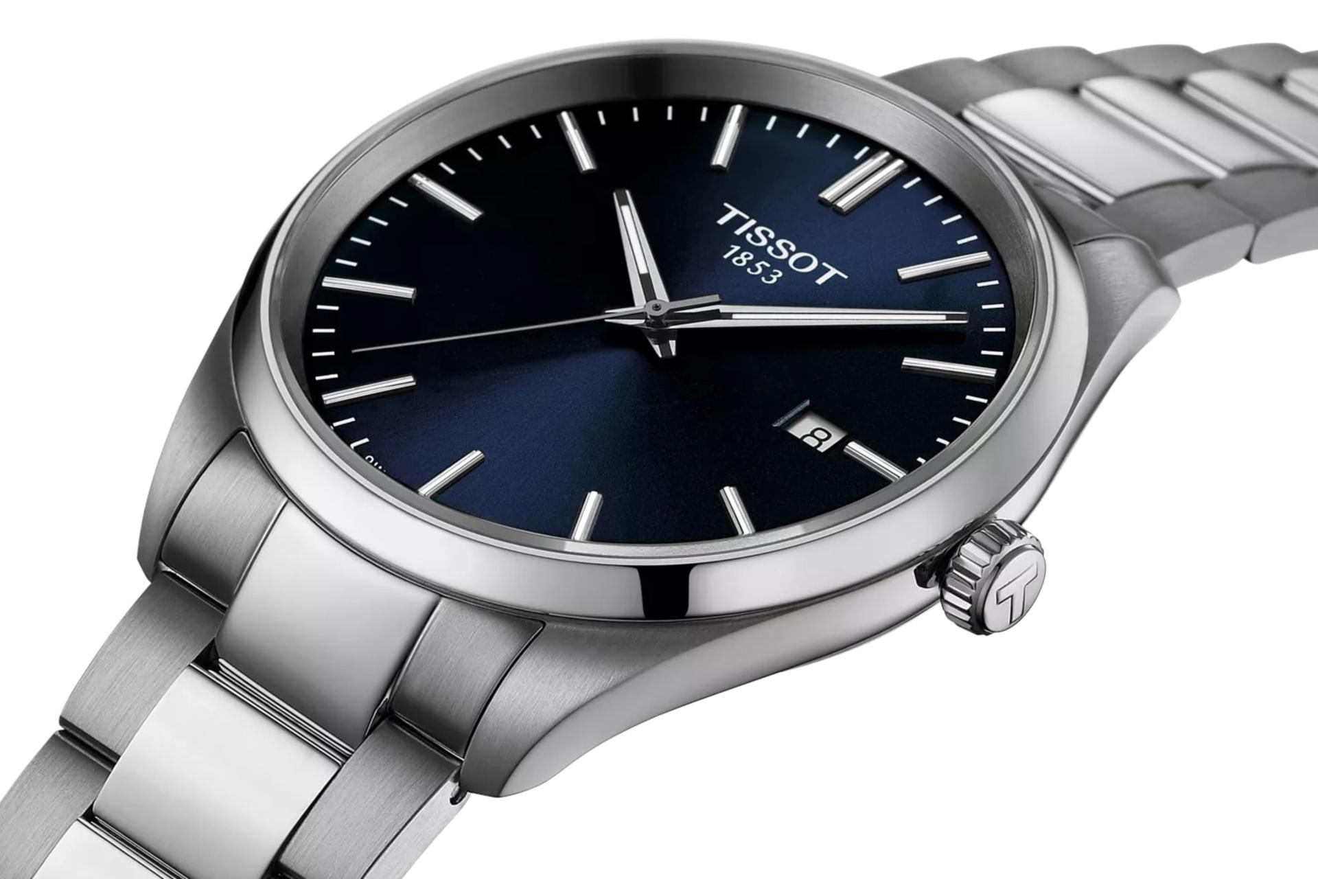 سمت راست ساعت مچی مردانه تیسوت Tissot PR 100 40mm T150.410.11.041.00