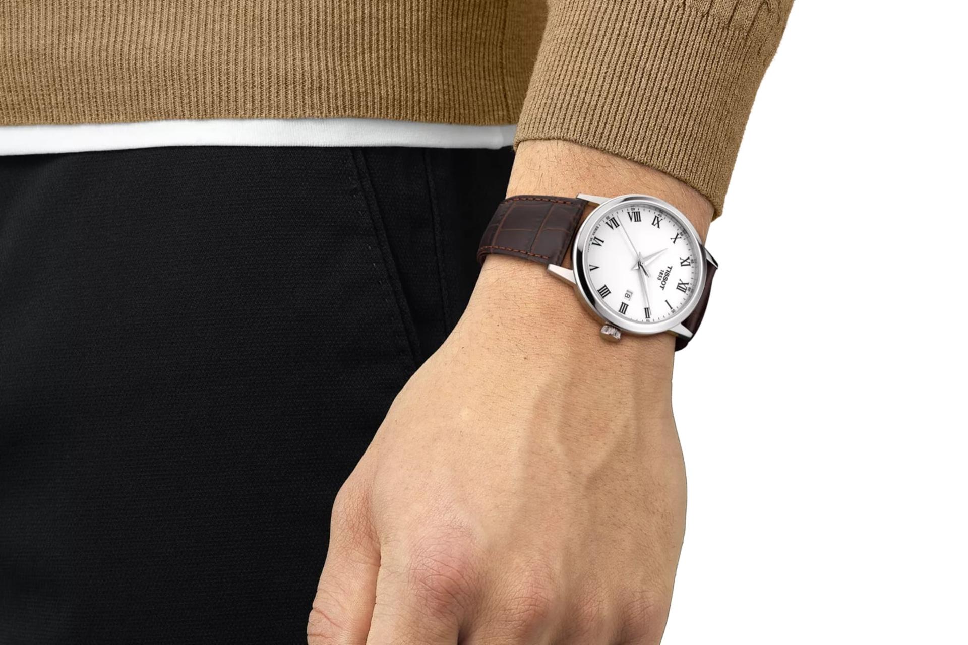 کاربری ساعت مچی مردانه تیسوت Tissot Classic Dream 42mm T129.410.16.013.00