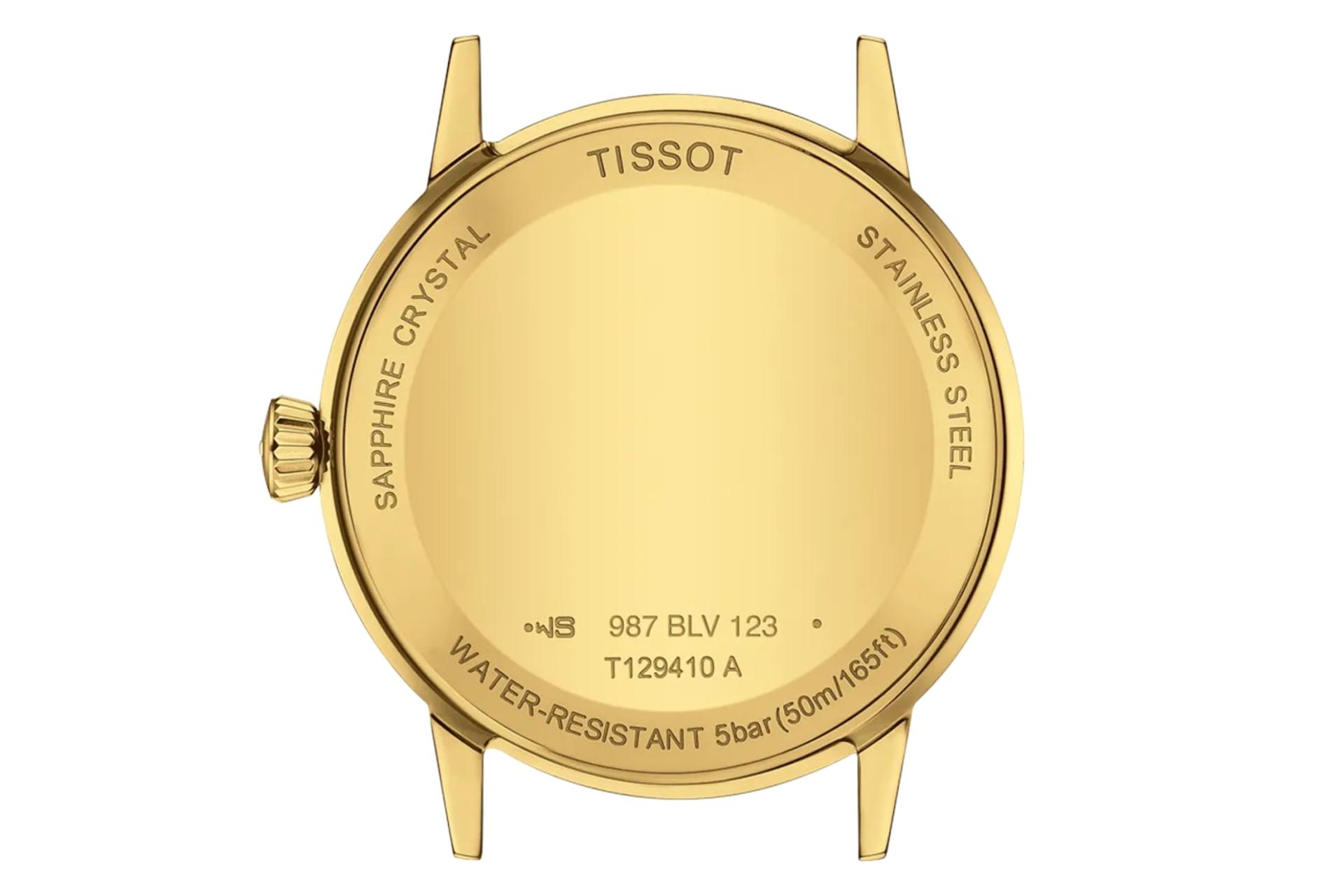 پشت ساعت مچی مردانه تیسوت Tissot Classic Dream 42mm T129.410.36.261.00