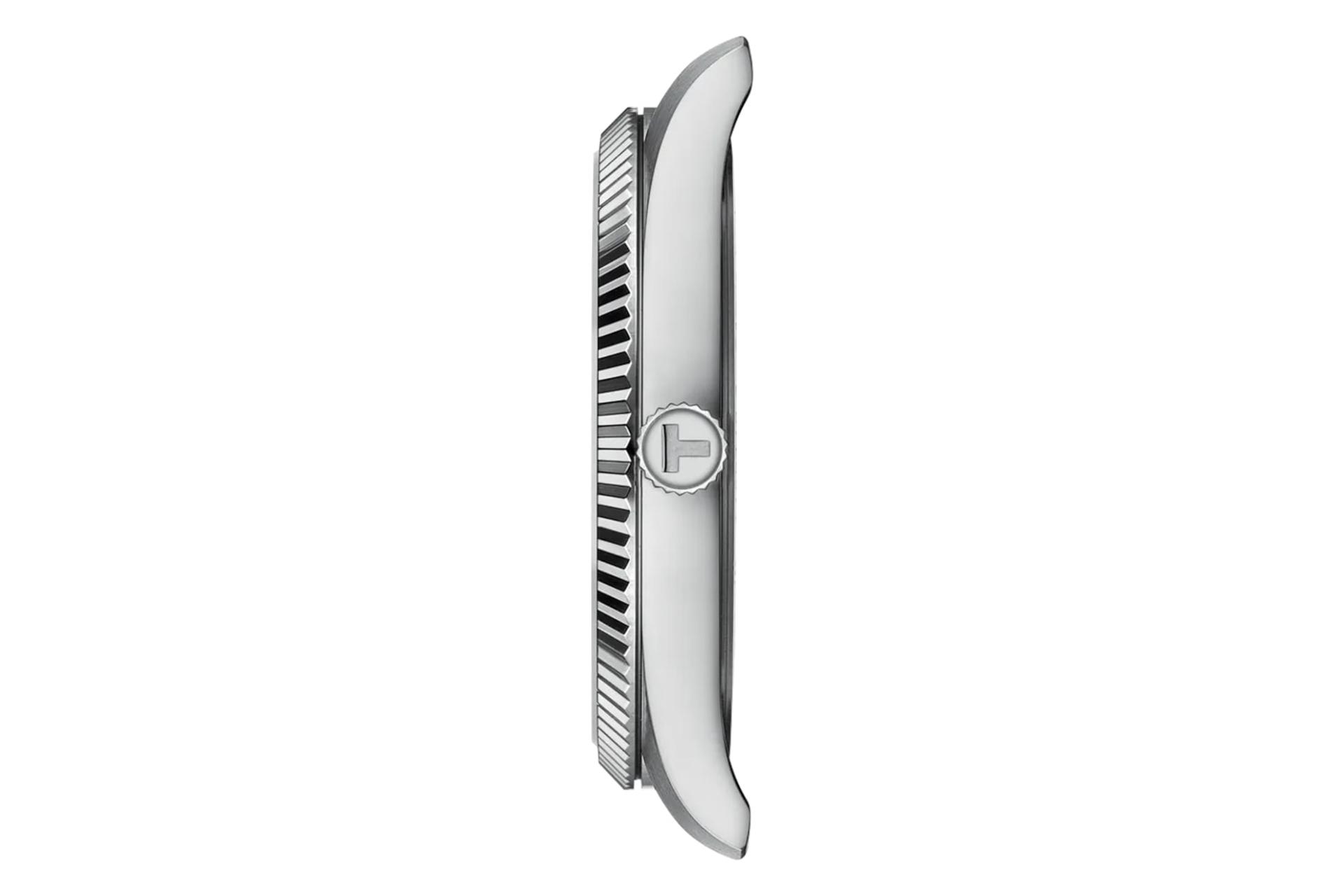 نمای جانبی ساعت مچی مردانه تیسوت Tissot Ballade 40mm T156.410.11.041.00