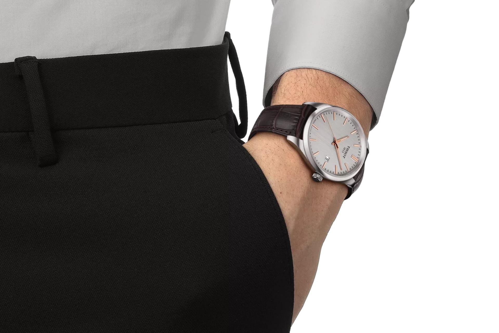 کاربری ساعت مچی مردانه تیسوت Tissot PR 100 40mm T150.410.16.031.00