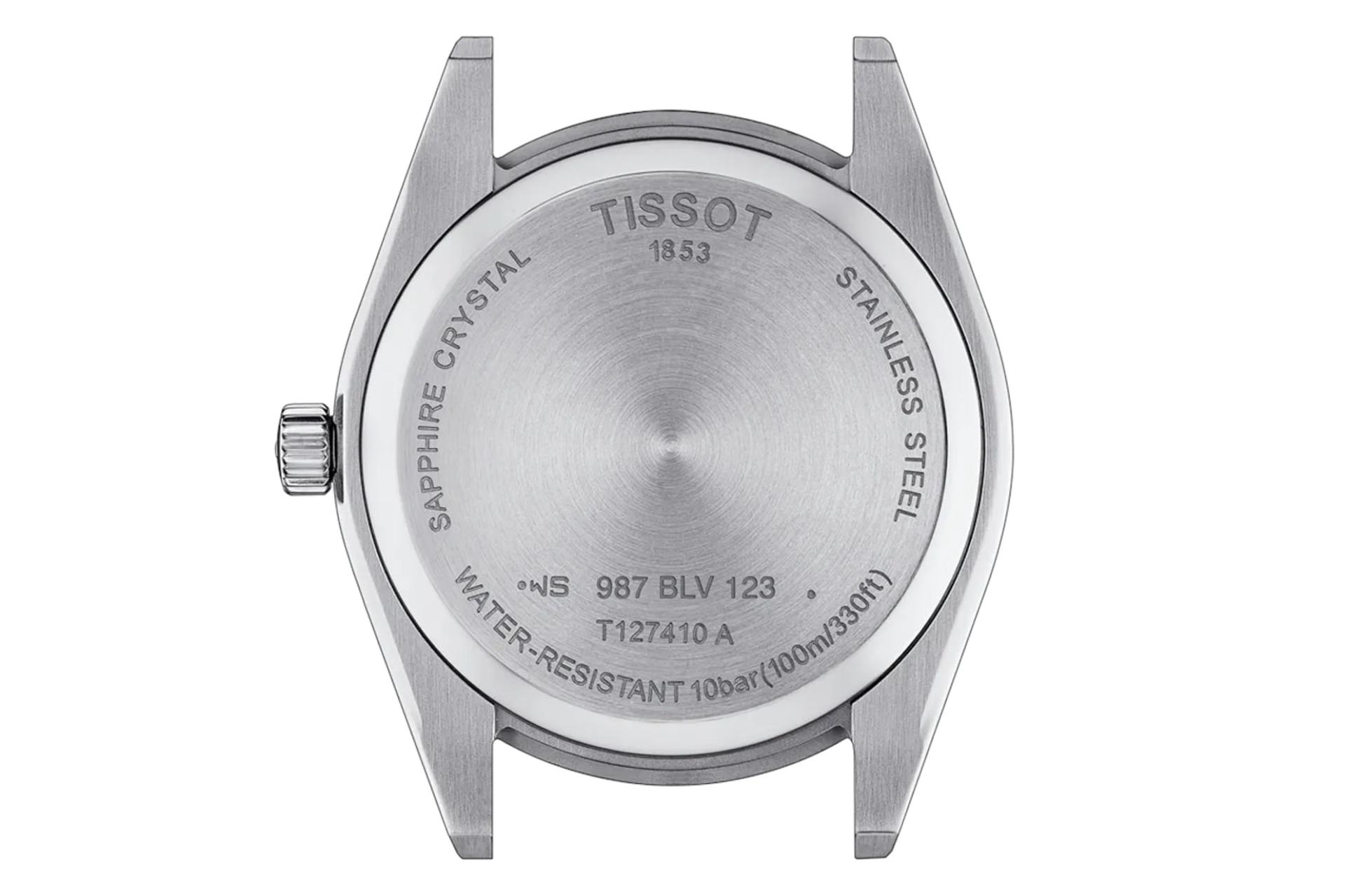 پشت ساعت مچی مردانه تیسوت Tissot Gentleman 40mm T127.410.11.041.00