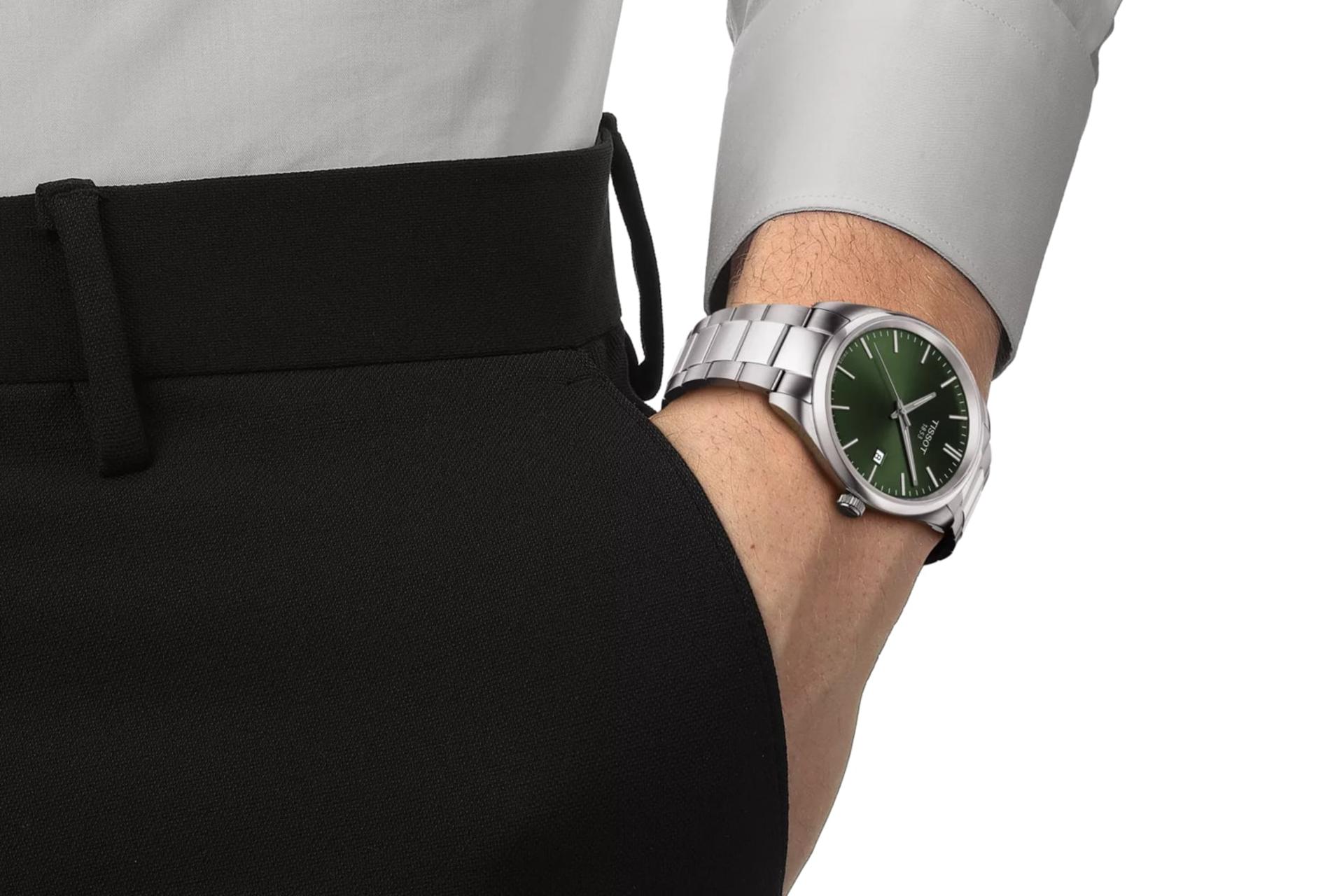 کاربری ساعت مچی مردانه تیسوت Tissot PR 100 40mm T150.410.11.091.00