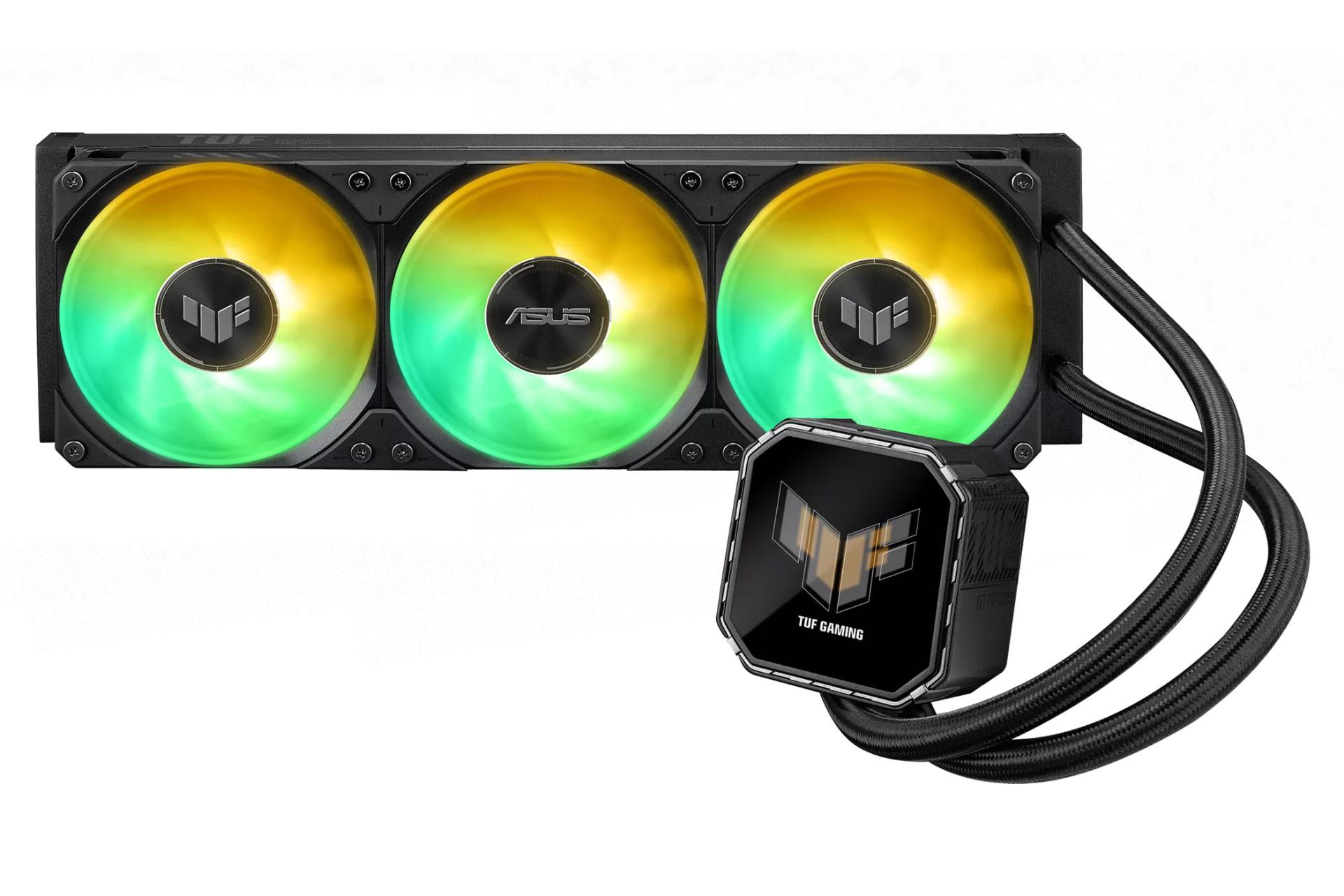 نورپردازی خنک کننده مایع ایسوس TUF Gaming LC III 360 ARGB LCD