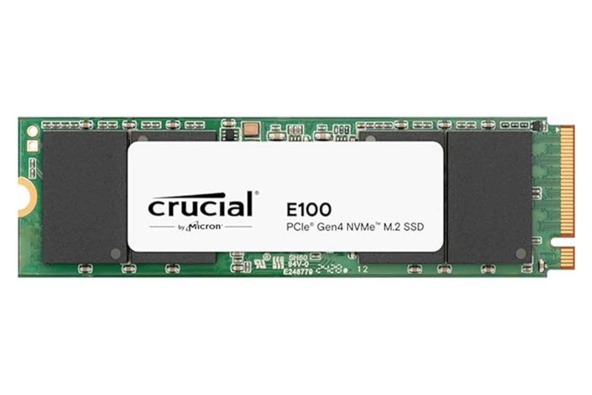 ابعاد و اندازه اس اس دی کروشیال E100 NVMe M.2 ظرفیت 1 ترابایت