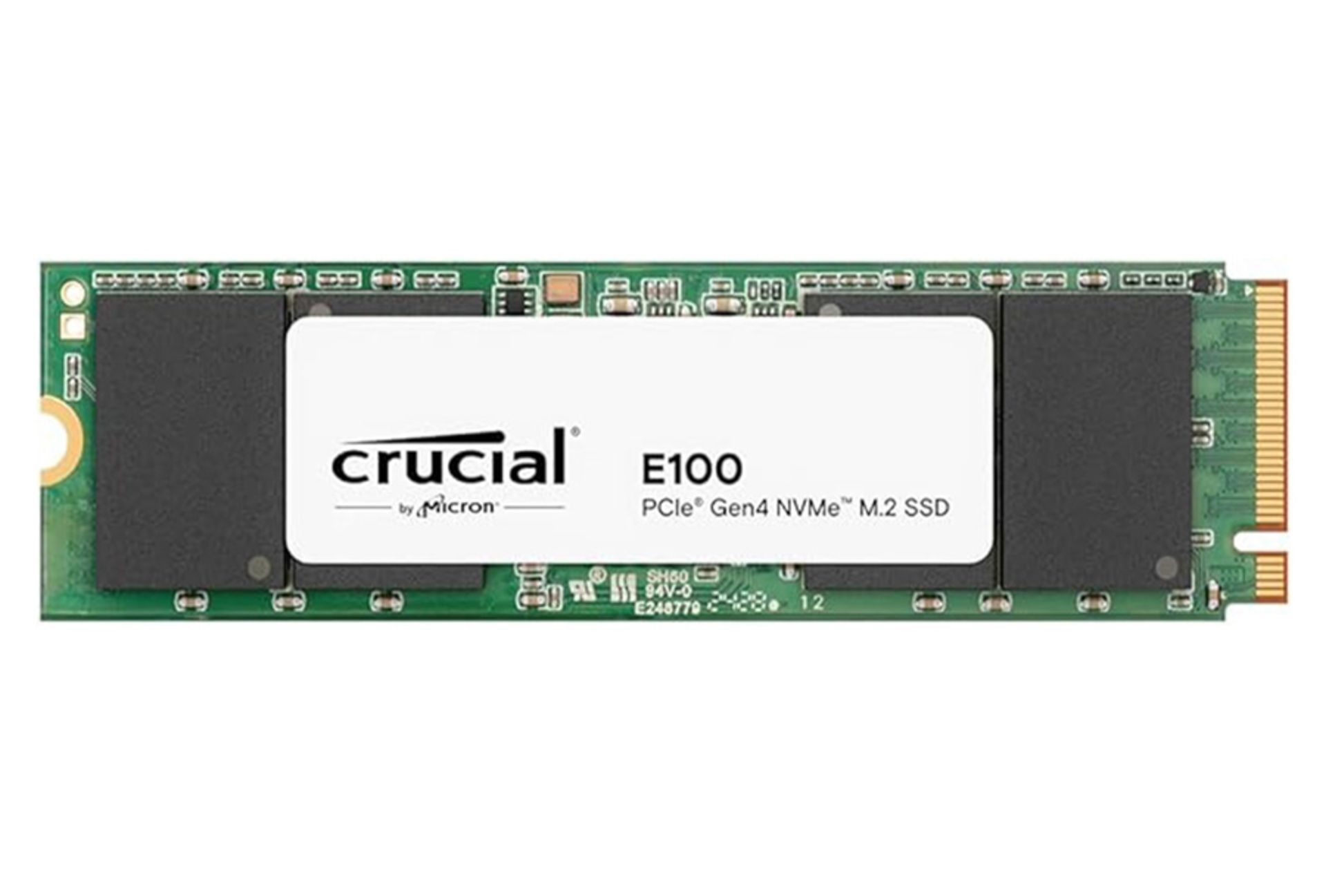 ابعاد و اندازه اس اس دی کروشیال E100 NVMe M.2 ظرفیت 1 ترابایت