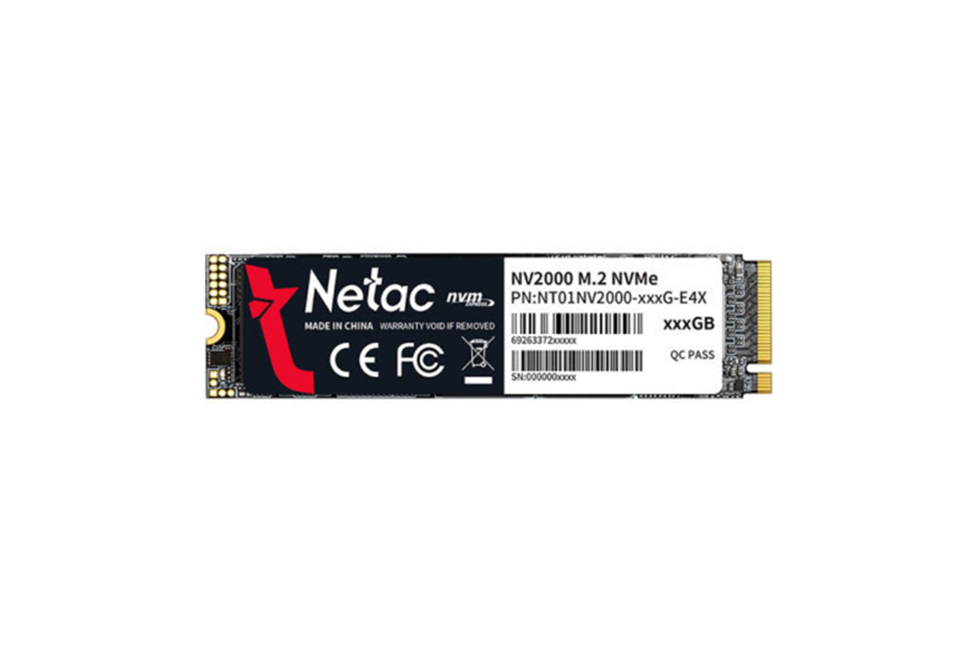 اس اس دی نتاک NV2000 NVMe M.2 ظرفیت 256 گیگابایت