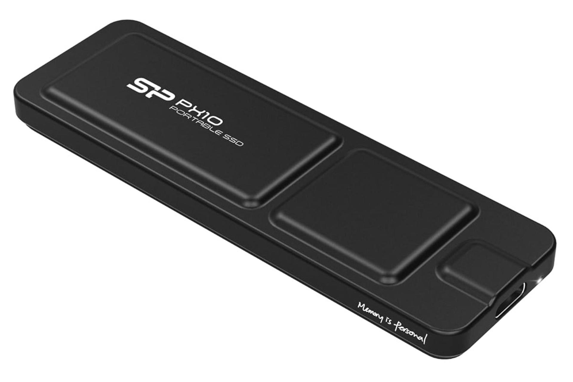 ابعاد و اندازه اس اس دی سیلیکون پاور PX10 USB 3.2 Gen 2 ظرفیت 1 ترابایت