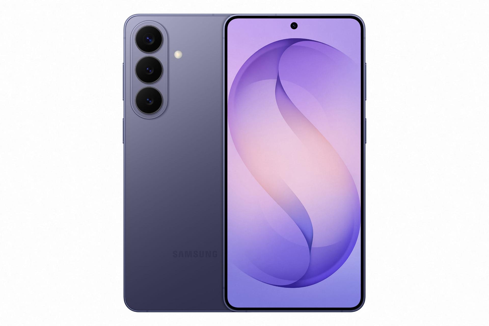 پنل جلو و پشت گوشی موبایل گلکسی اس 26 پلاس سامسونگ بنفش / Samsung Galaxy S26 Plus