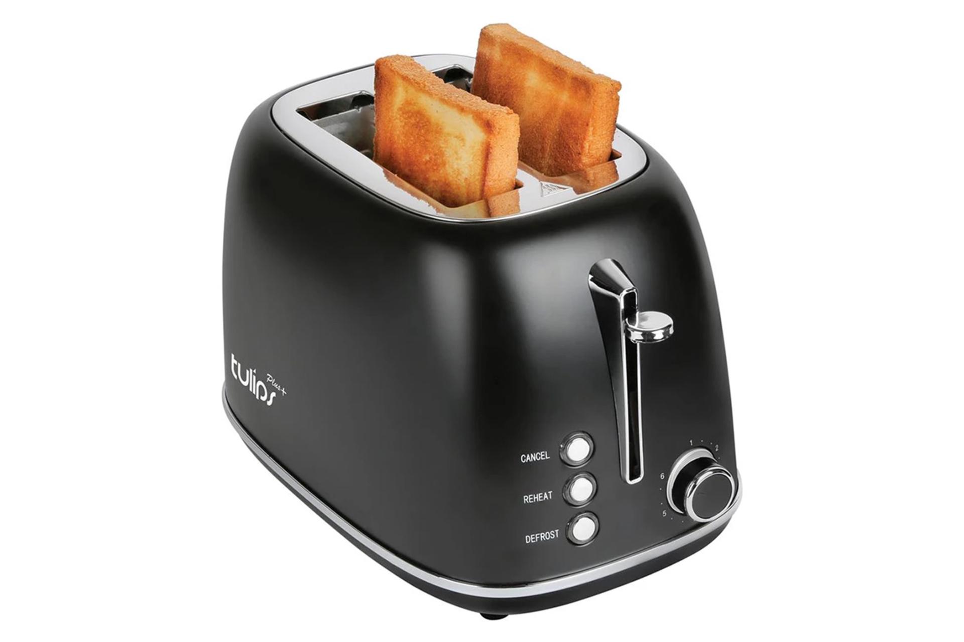 توستر تولیپس BT-A421 رنگ مشکی 