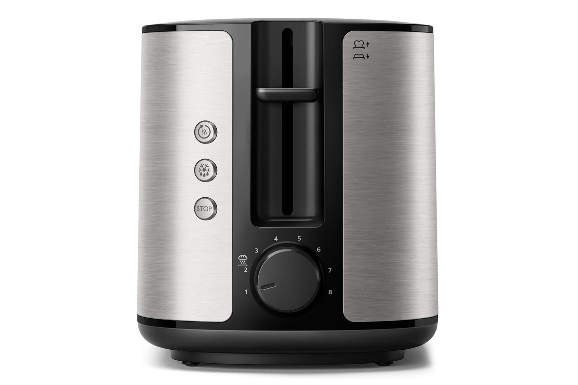 نمای کنار توستر فیلیپس HD2650