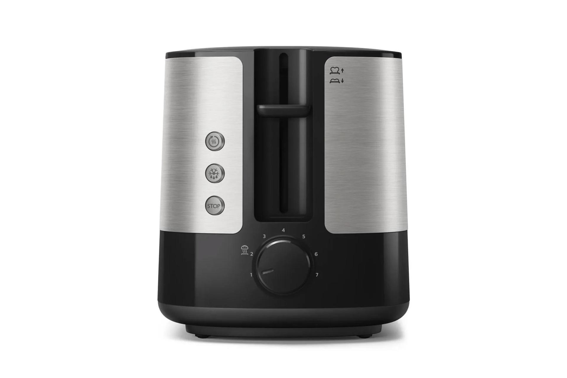 نمای کنار توستر فیلیپس HD2637