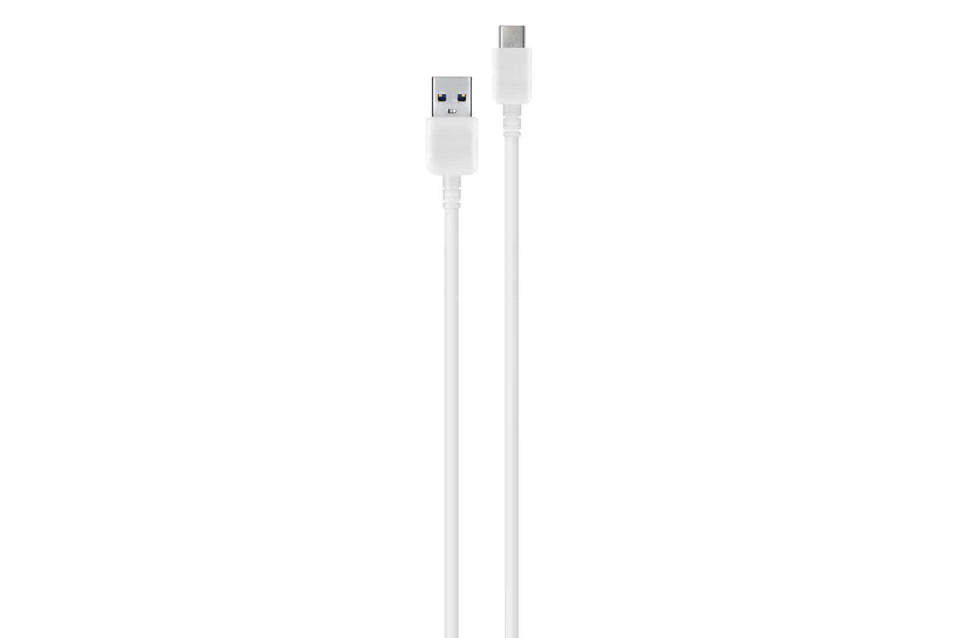 کابل شارژ USB سامسونگ Type-A به Type-C مدل EP-DN930 با طول 1 متر رنگ سفید