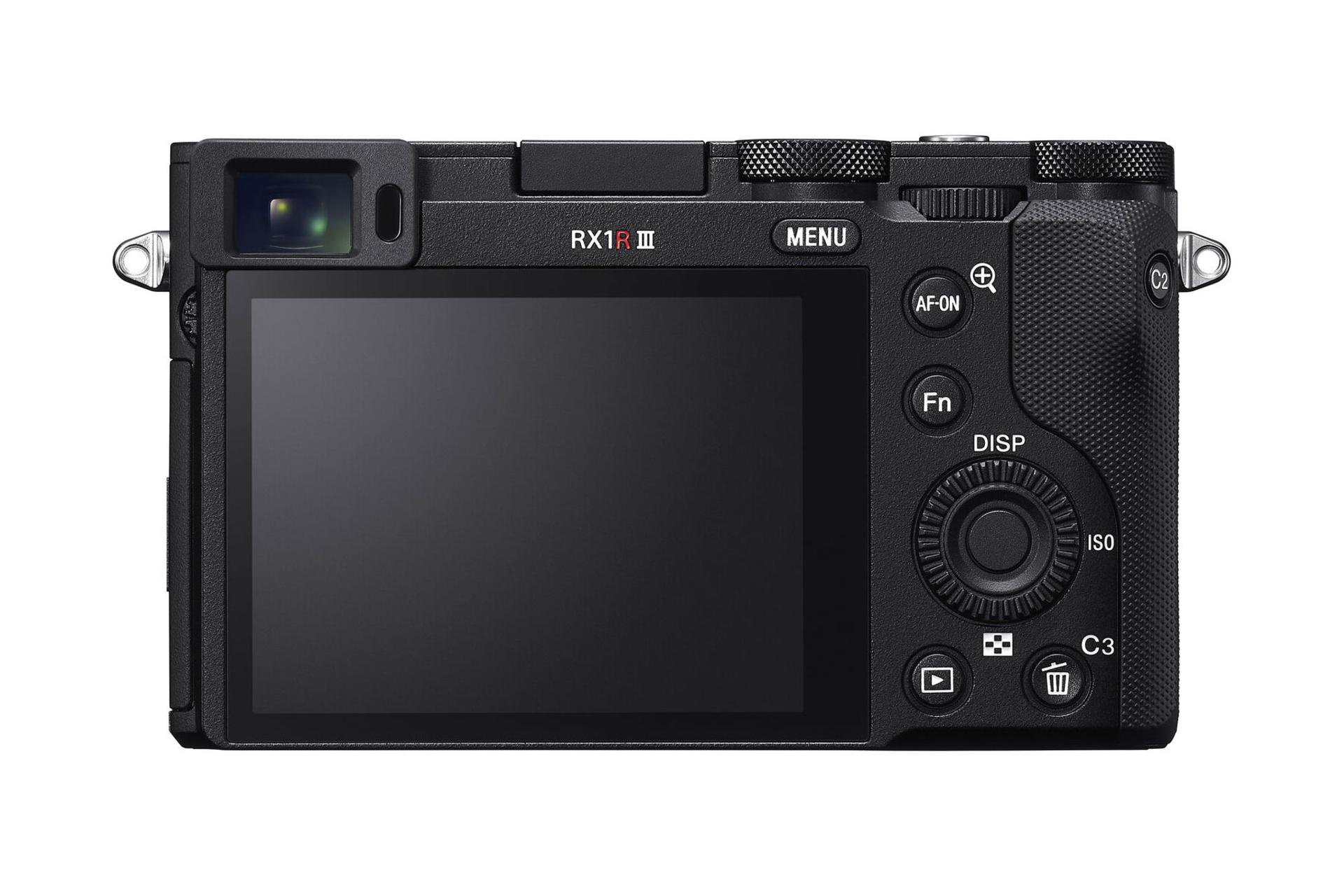 نمای پشت دوربین عکاسی سونی RX1R III