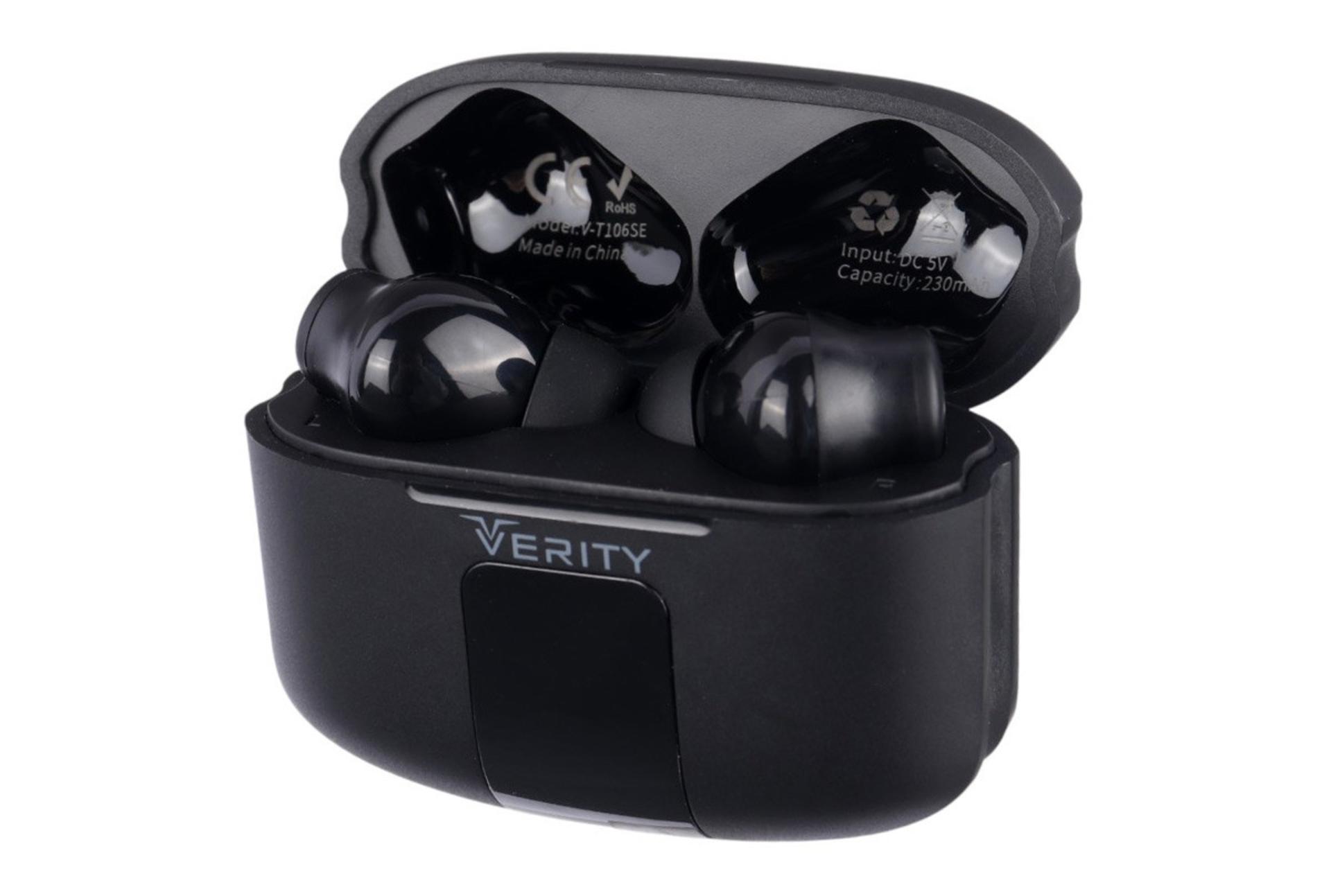 هدفون وریتی V-T106SE رنگ مشکی