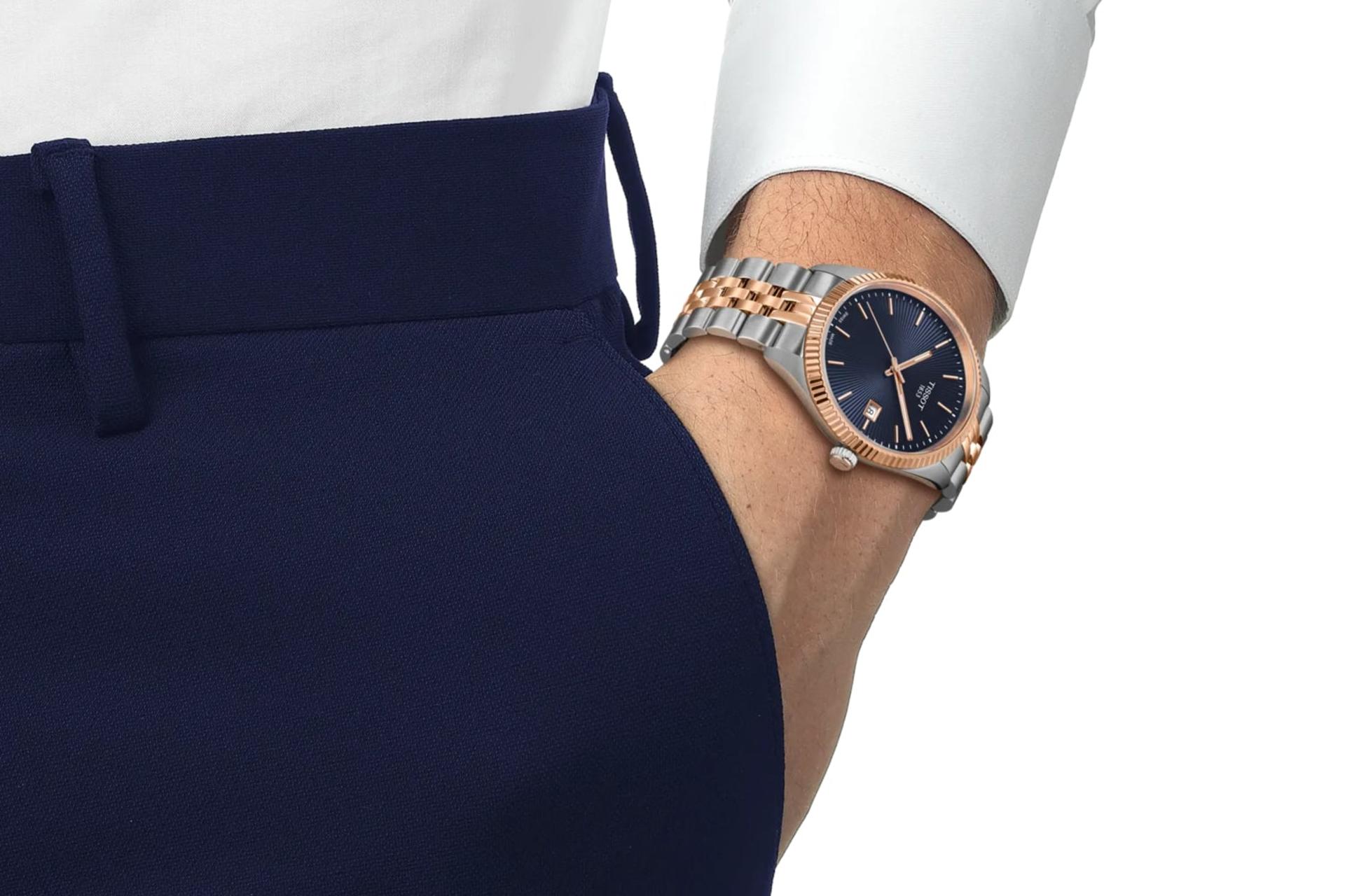 کاربری ساعت مچی مردانه تیسوت Tissot Ballade 40mm T156.410.22.041.00