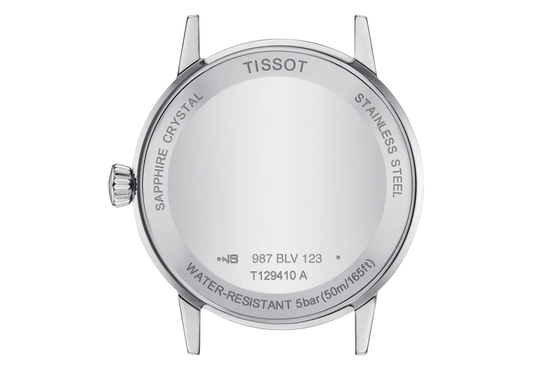 پشت ساعت مچی مردانه تیسوت Tissot Classic Dream 42mm T129.410.11.031.00