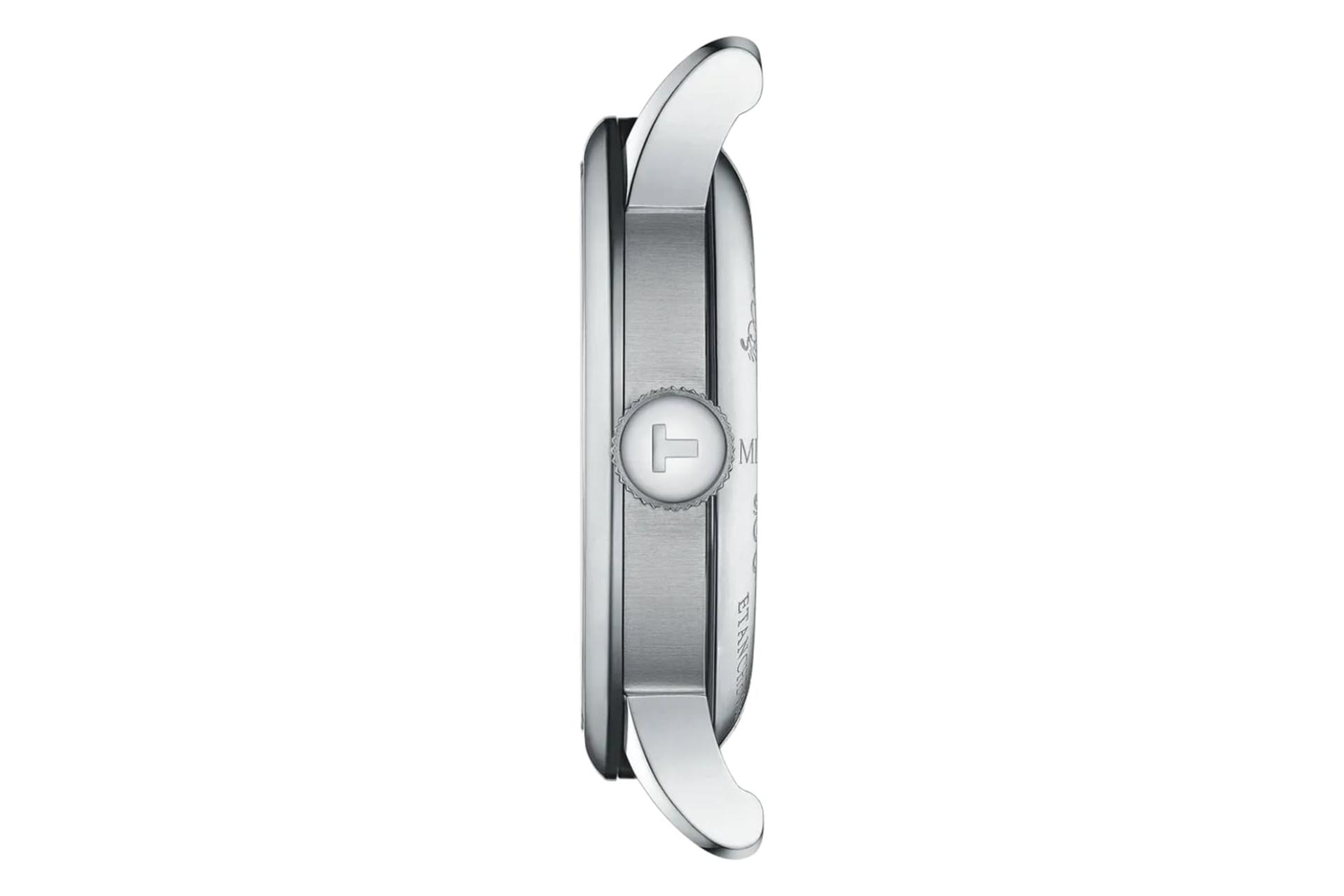 نمای جانبی ساعت مچی مردانه تیسوت Tissot Le Locle 20th Anniversary 39.3mm T006.407.11.033.03