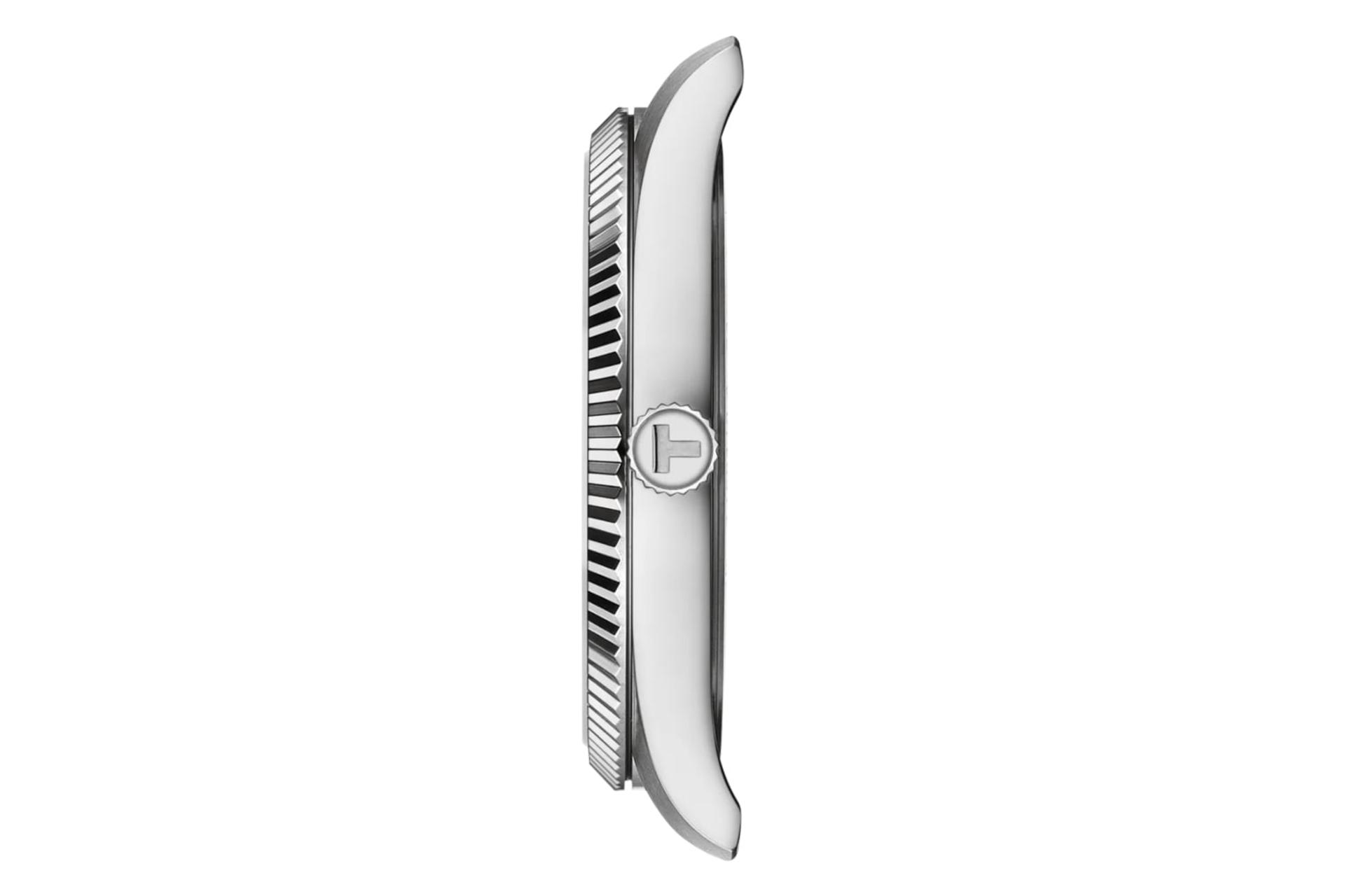 نمای جانبی ساعت مچی مردانه تیسوت Tissot Ballade 40mm T156.410.11.351.00