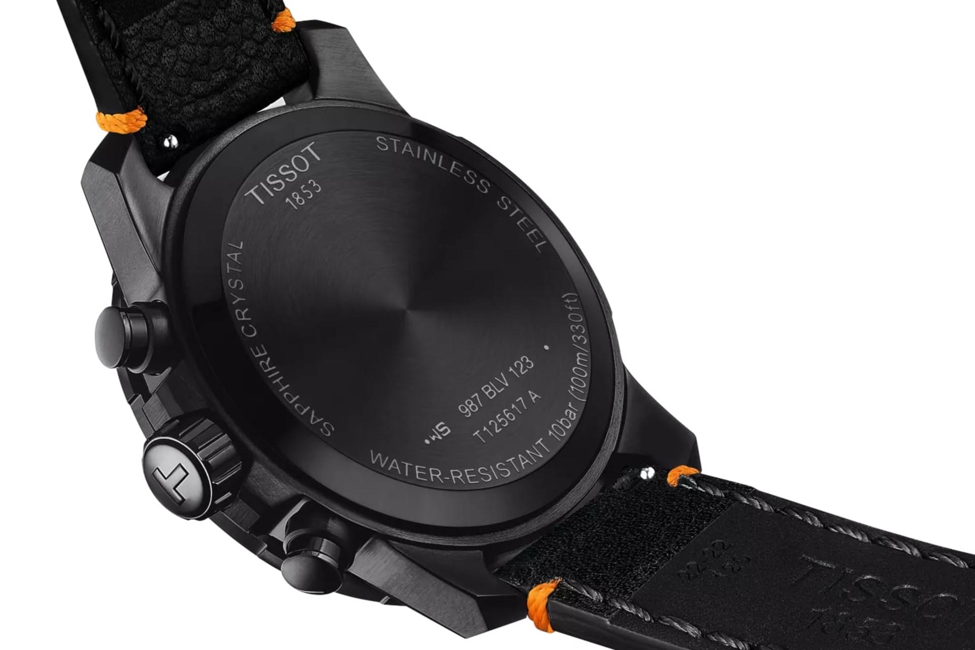 کراون ساعت مچی مردانه تیسوت Tissot Supersport Chrono Basketball Edition 45.5mm T125.617.36.081.00