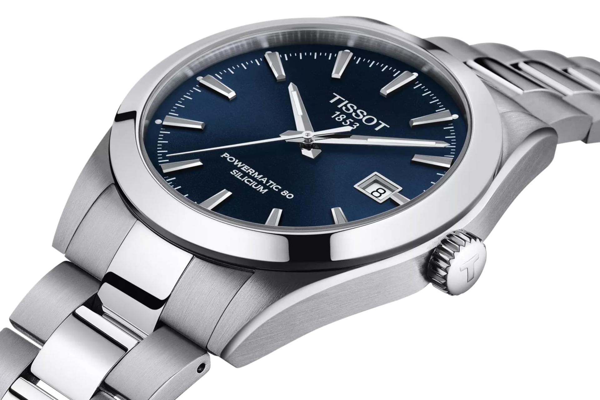 سمت راست ساعت مچی مردانه تیسوت Tissot Gentleman 40mm T127.407.11.041.00