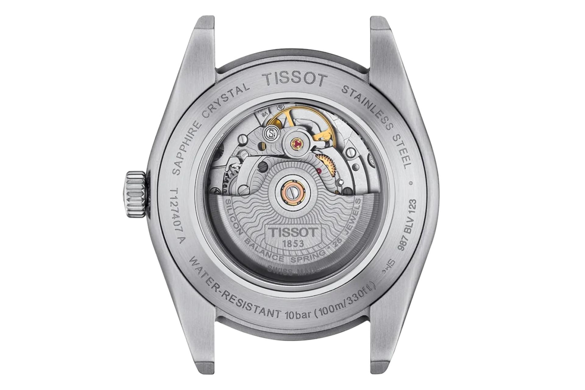 پشت ساعت مچی مردانه تیسوت Tissot Gentleman 40mm T127.407.11.051.00