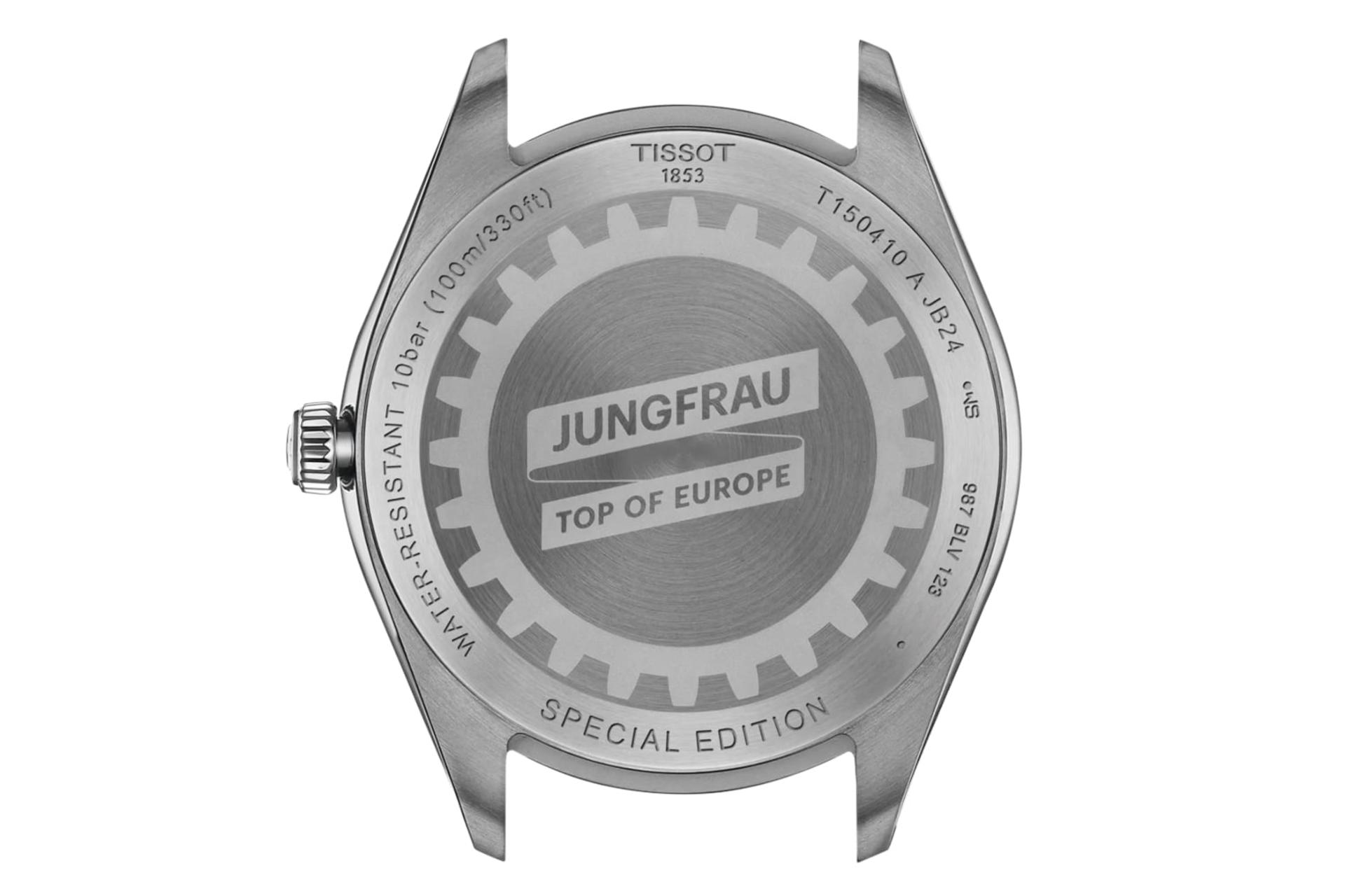 پشت ساعت مچی مردانه تیسوت Tissot PR 100 Jungfraubahn 40mm T150.410.11.041.02