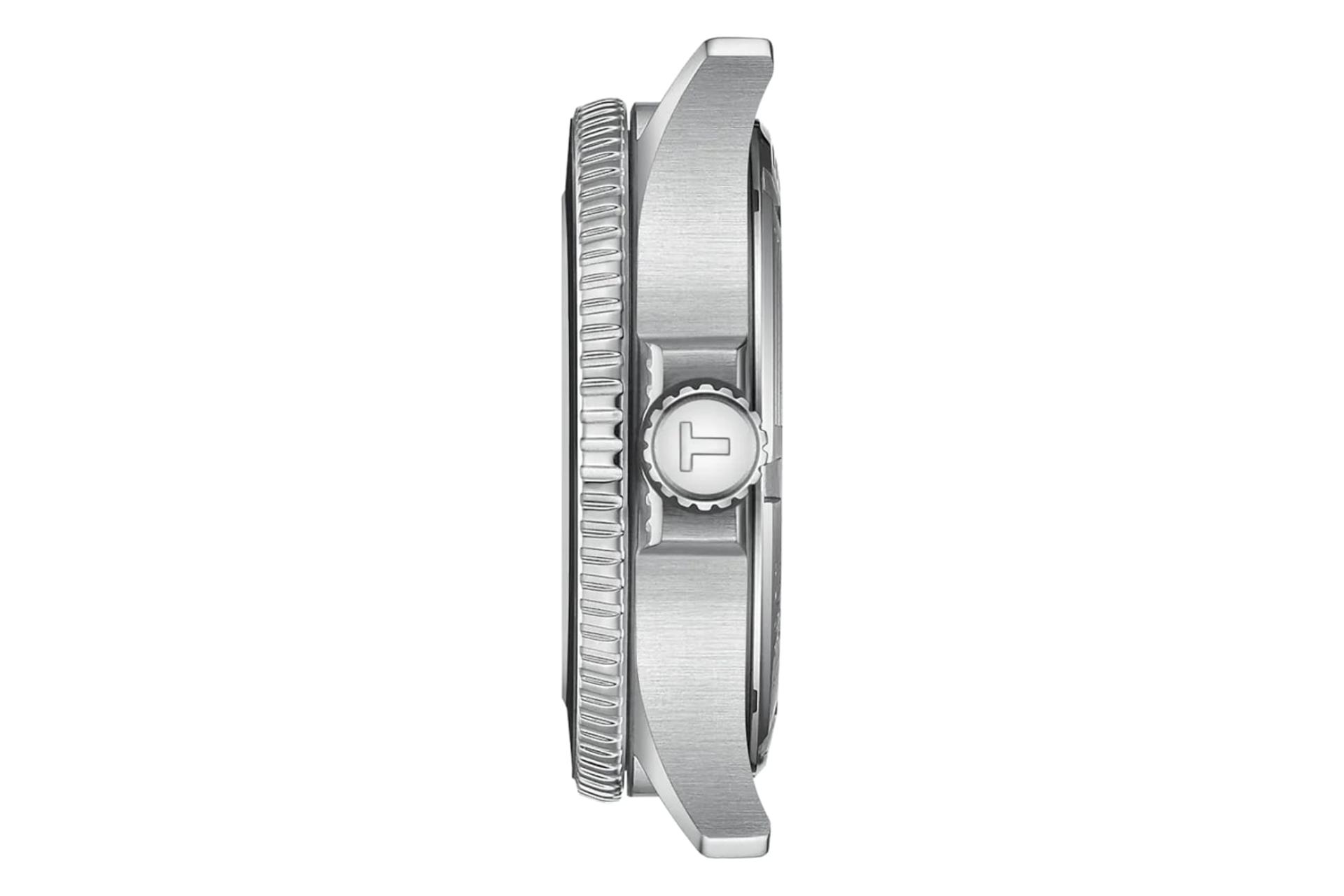 نمای جانبی ساعت مچی مردانه تیسوت Tissot Seastar 1000 GMT 40mm T120.852.17.051.00