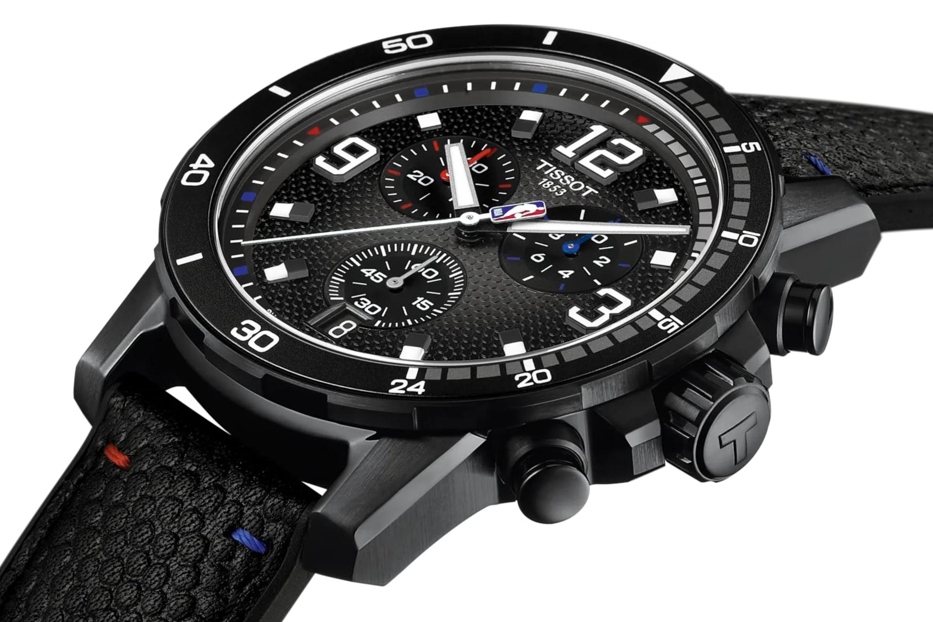 سمت راست ساعت مچی مردانه تیسوت Tissot Supersport NBA Special Edition 45.5mm T125.617.37.067.00