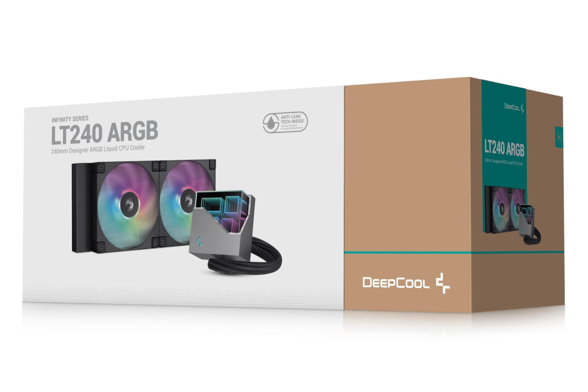 جعبه خنک کننده مایع دیپ کول LT240 ARGB