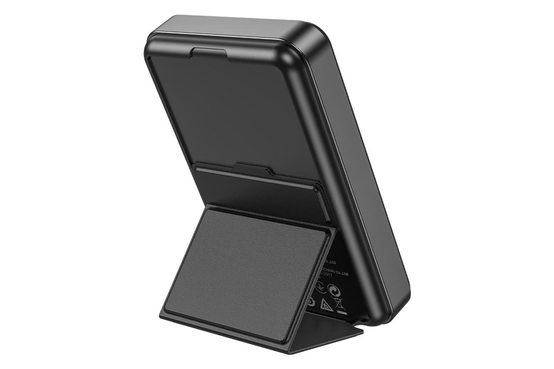 نمای پشت پاور بانک بروفون BJ29 با ظرفیت 10000 میلی‌آمپر ساعت و امکان شارژ بی سیم