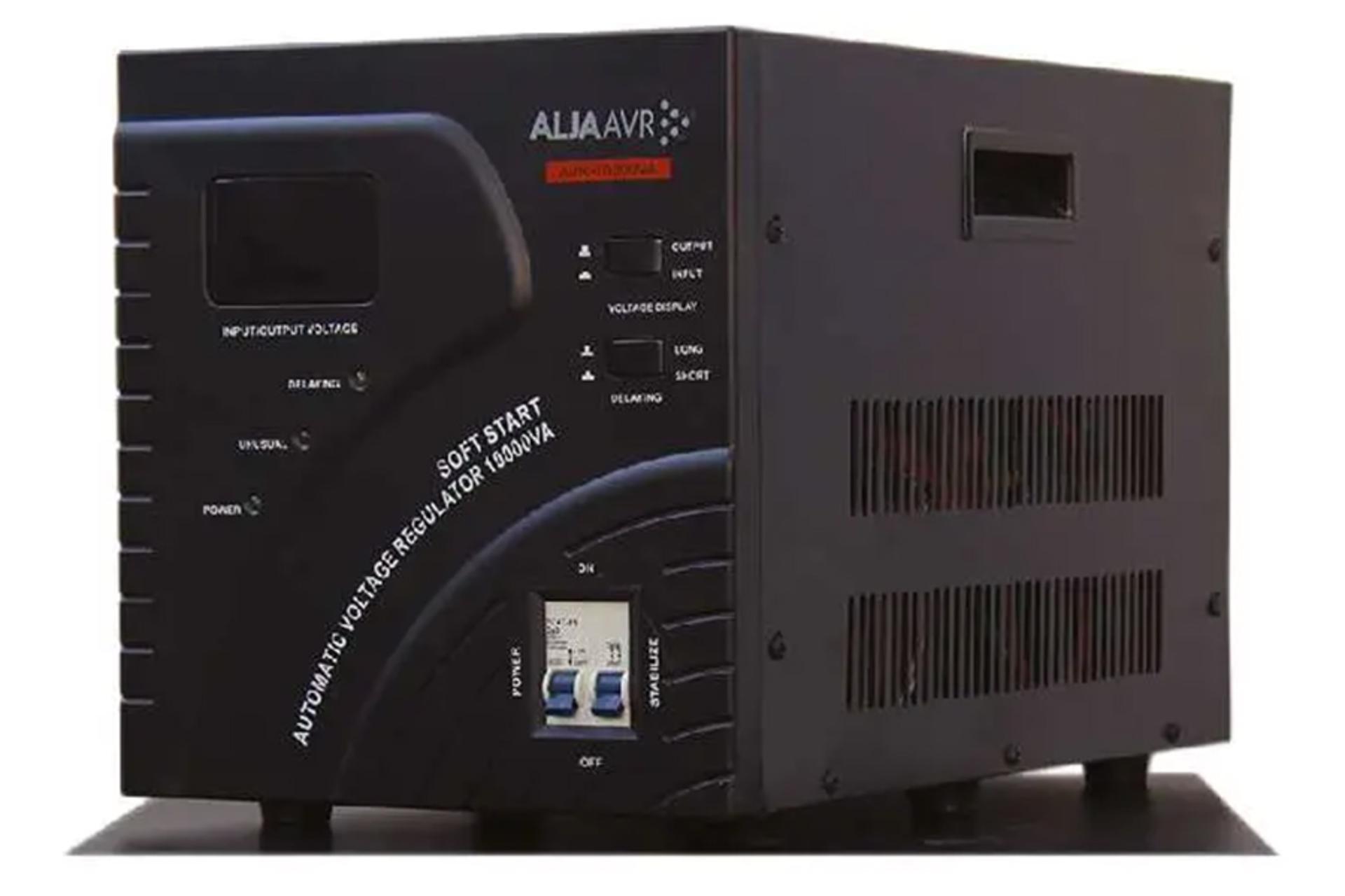 نمای سمت چپ استابلایزر آلجا مدل SVC-20KVA