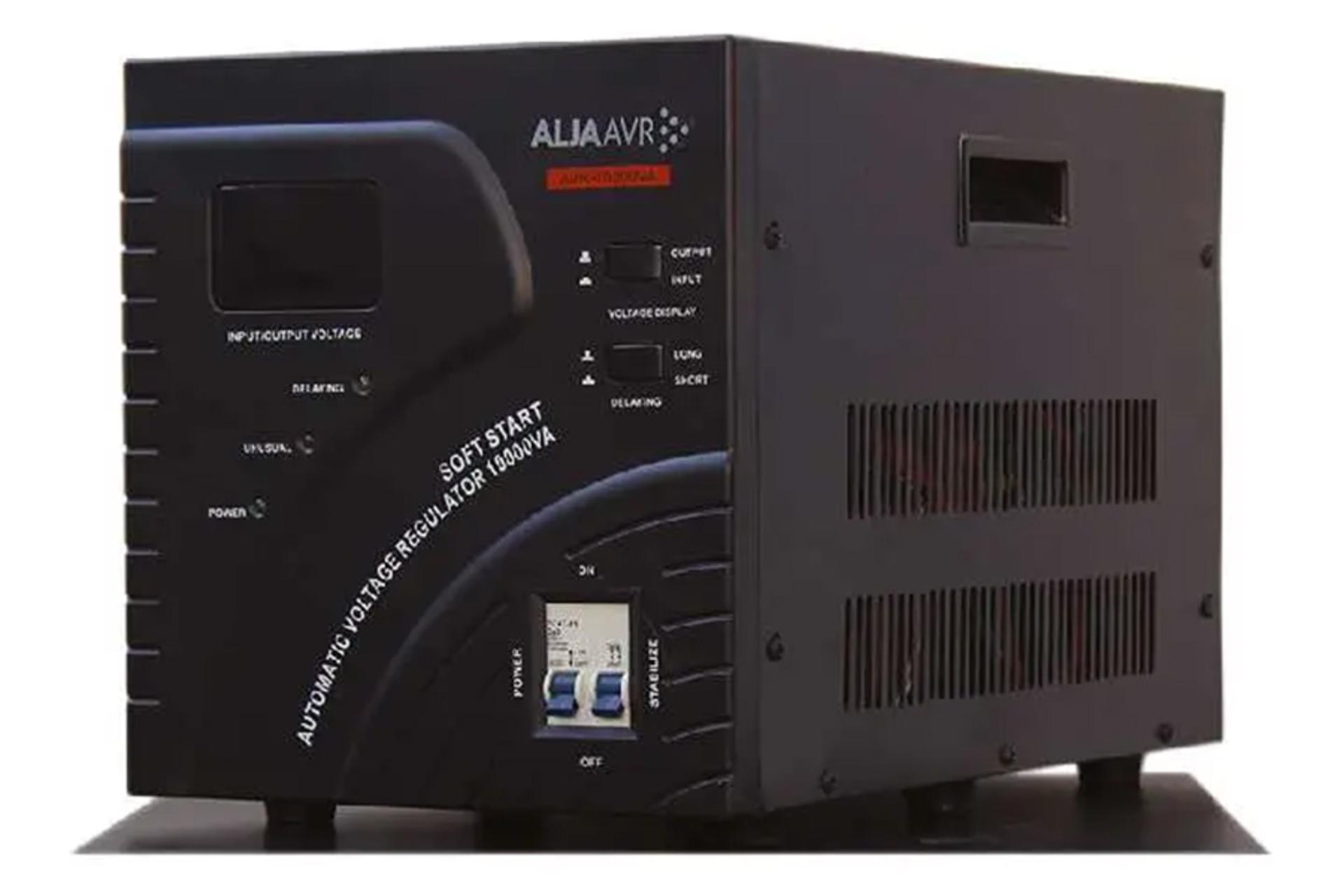 نمای سمت راست استابلایزر آلجا مدل SVC-2KVA