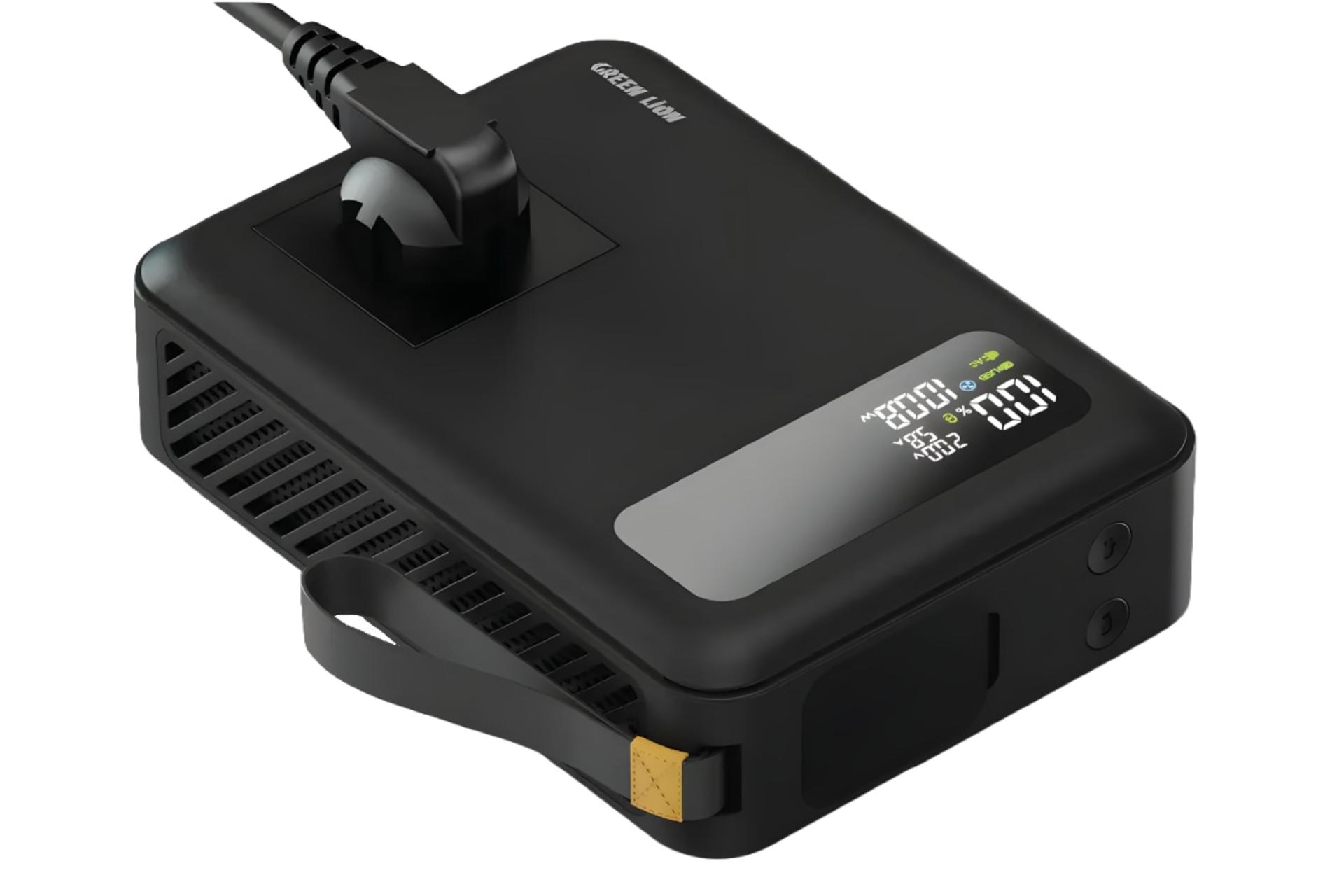 پاور بانک گرین لاین Green Lion Power Vault 30000mAh نمای جانبی